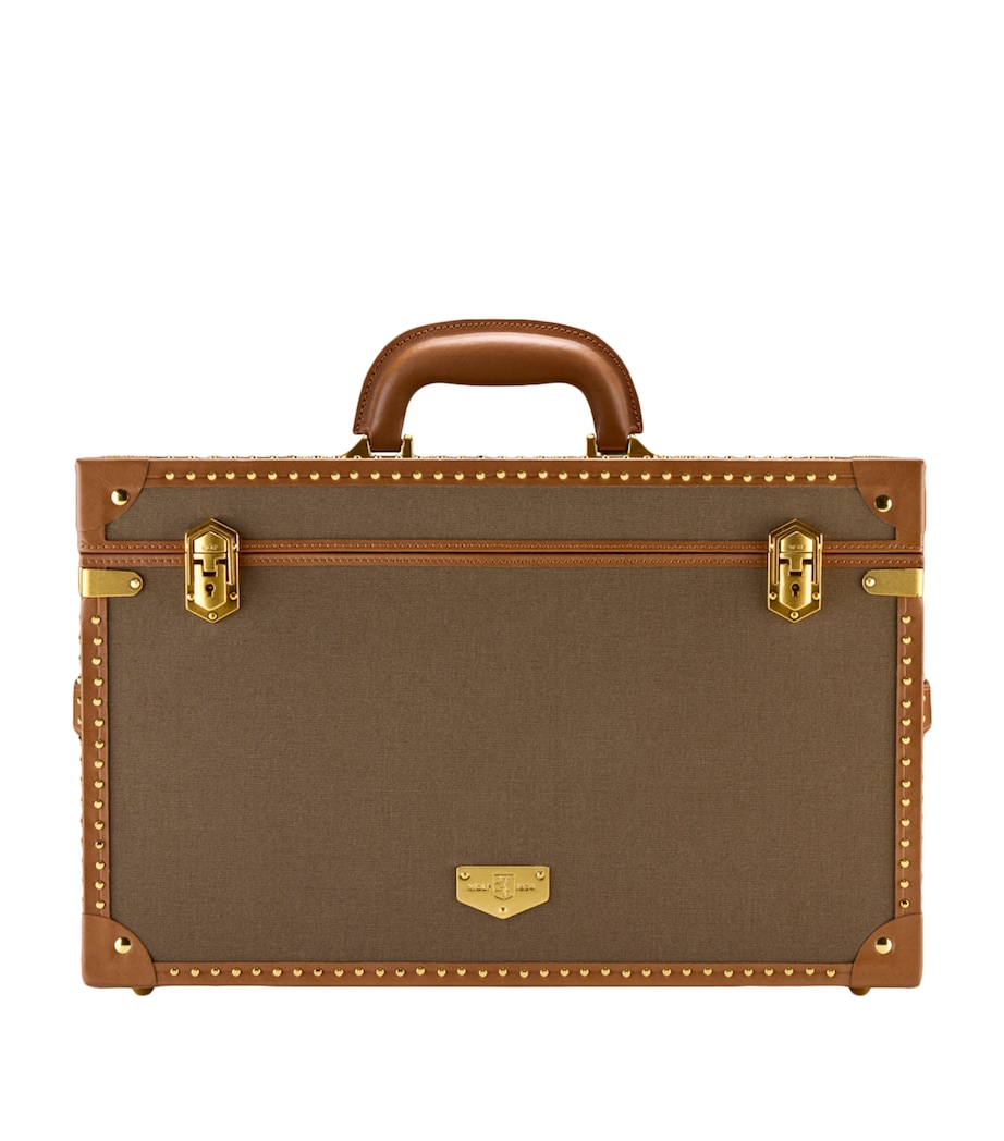 WOLF Extra Large Ida Jewellery Trunk Khaki Image 1