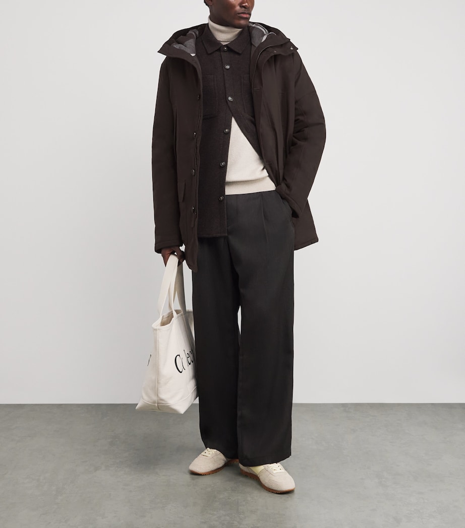 Winter Beaufort Waterproof Parka Coat BLACK OAK Image 2