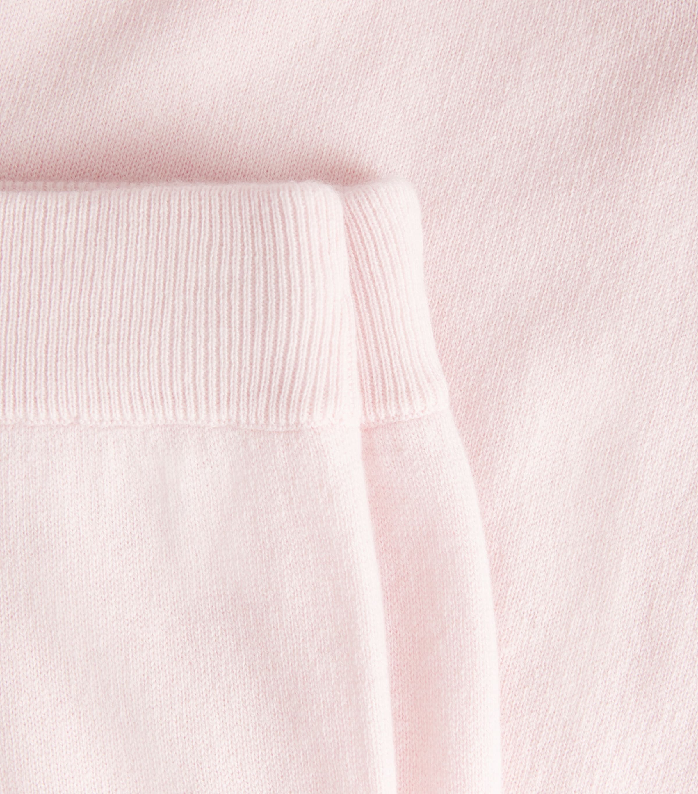 Virgin Wool-Cashmere Straight Trousers 60/60 PINK Image 5