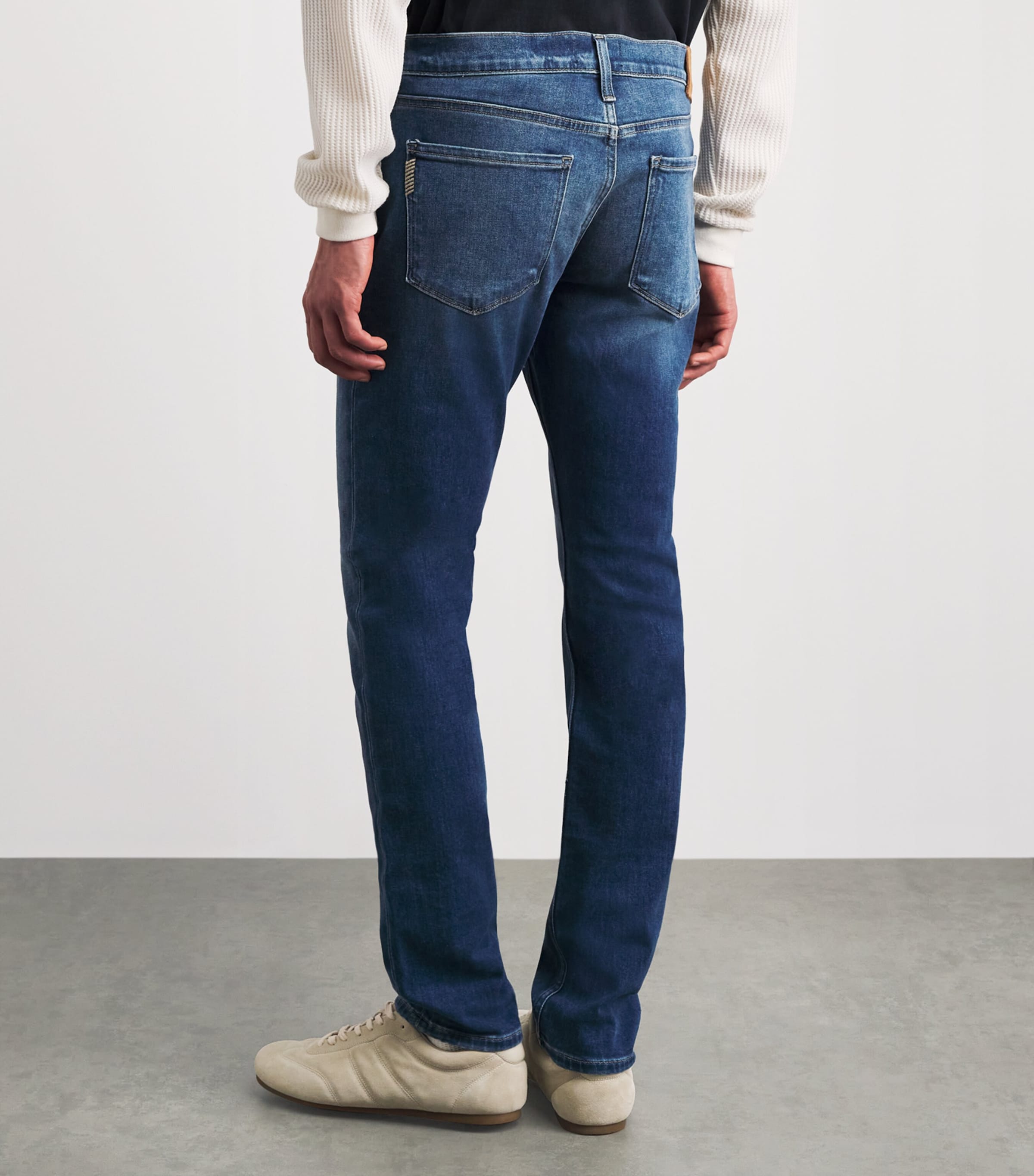 PAIGE Mens Lennox Slim Jeans Milburn Image 5