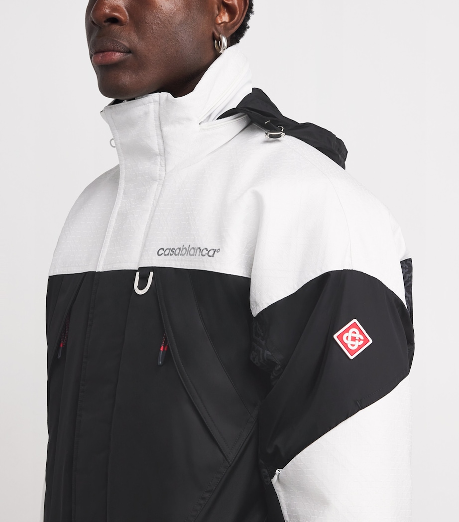Down-Filled Ski Parka BLACK Image 6