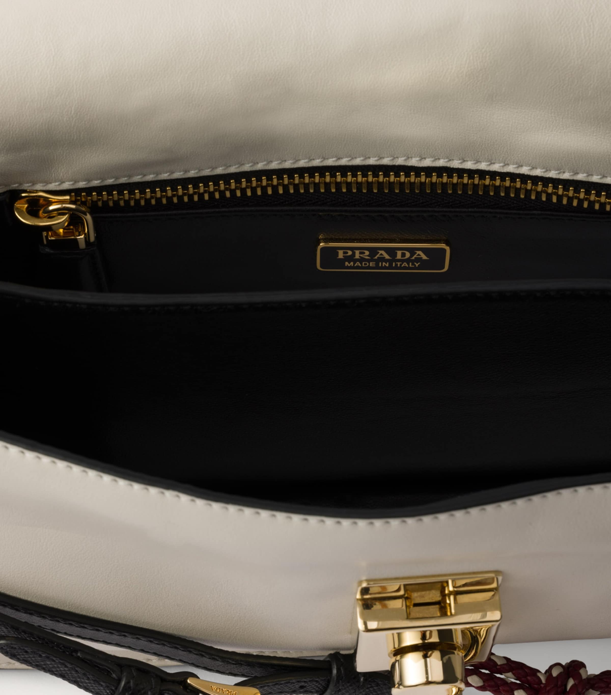 Prada Small Leather Soft Sound Shoulder Bag Harrods UK