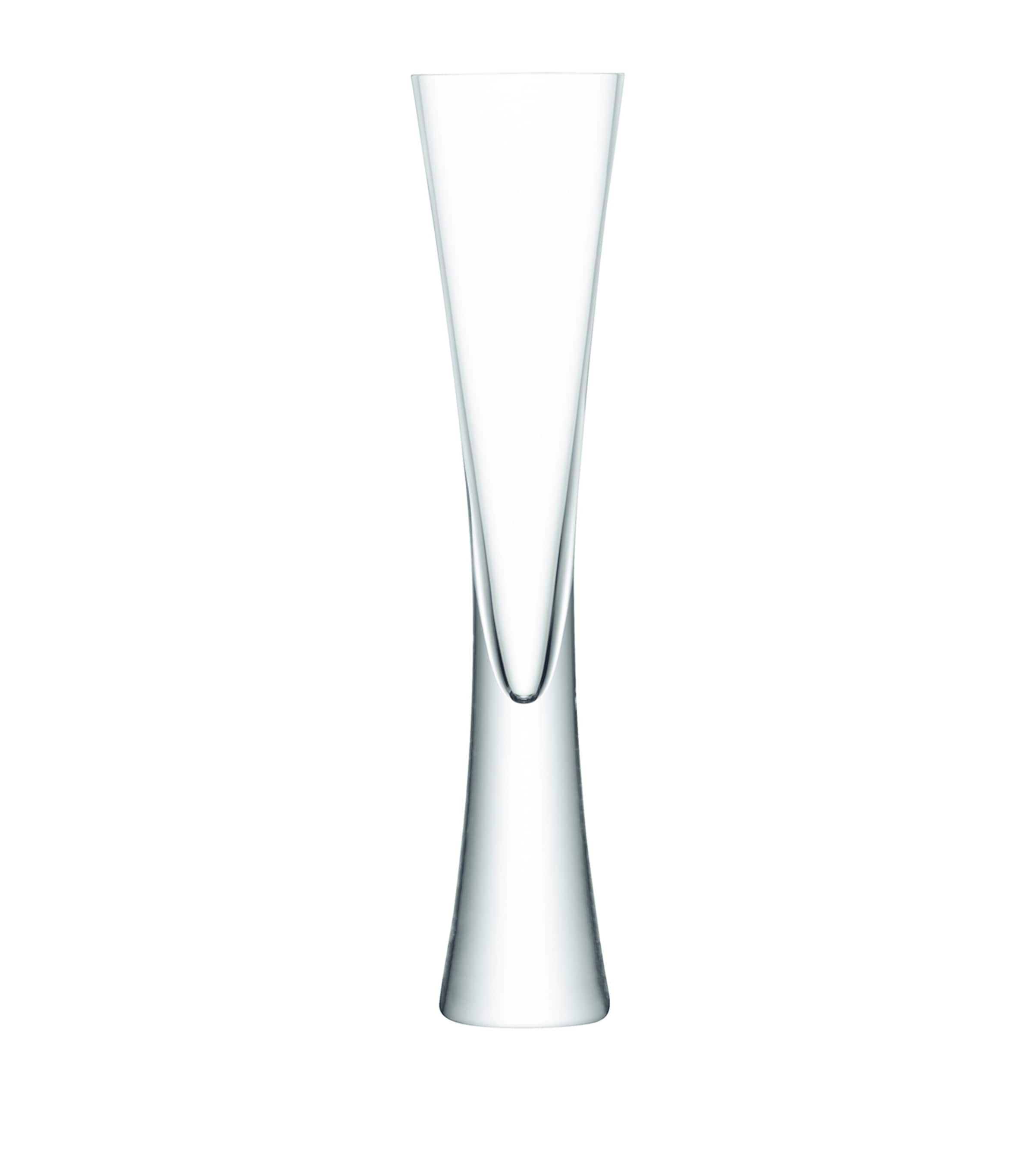 Lsa International Set Of 2 Moya Champagne Flutes In Transparent