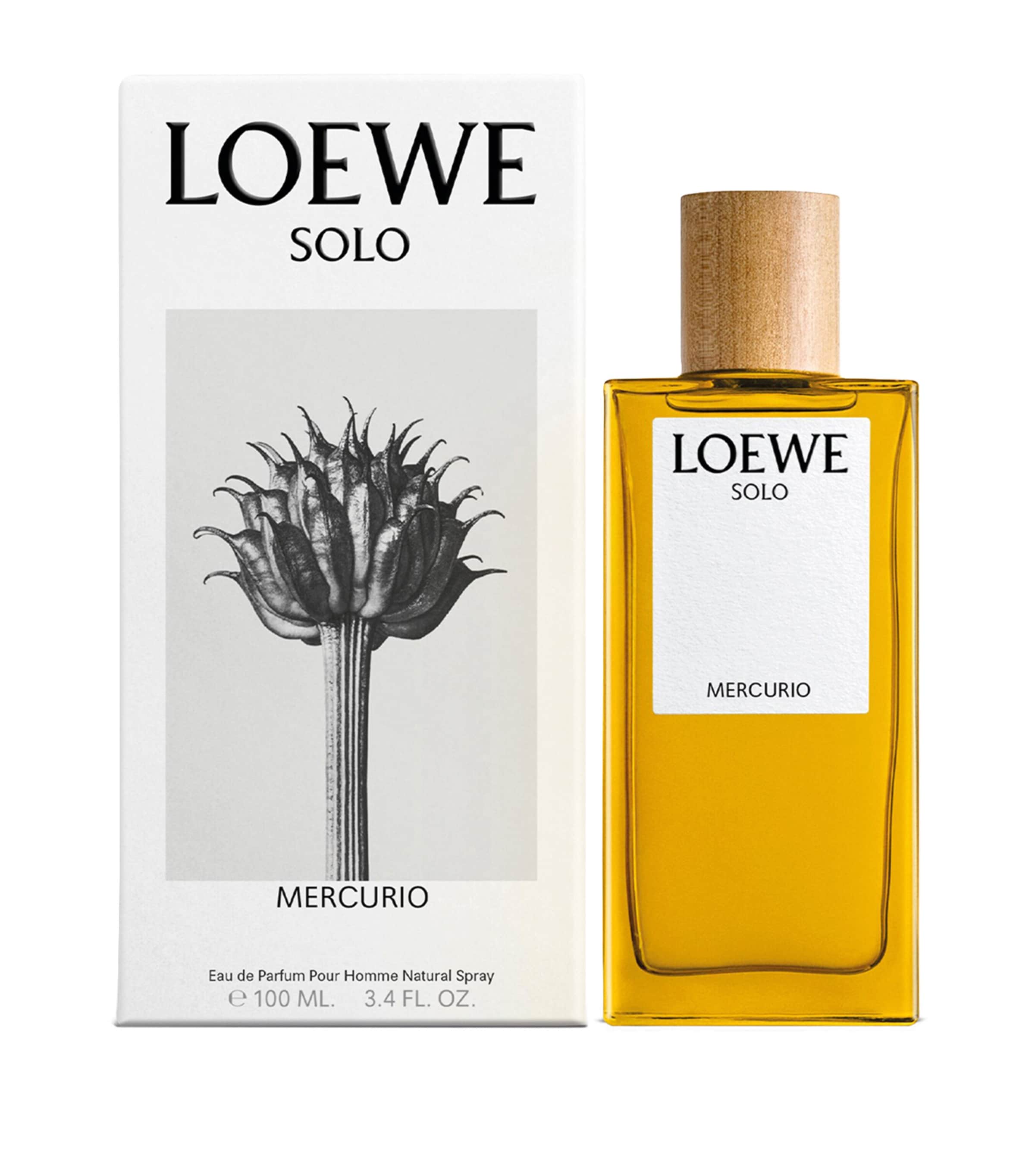 男性用香水 LOEWE SOLO MERCURIO 50ml LOEWE Solo Mercurio Eau de Parfum (100ml) | Harrods UK