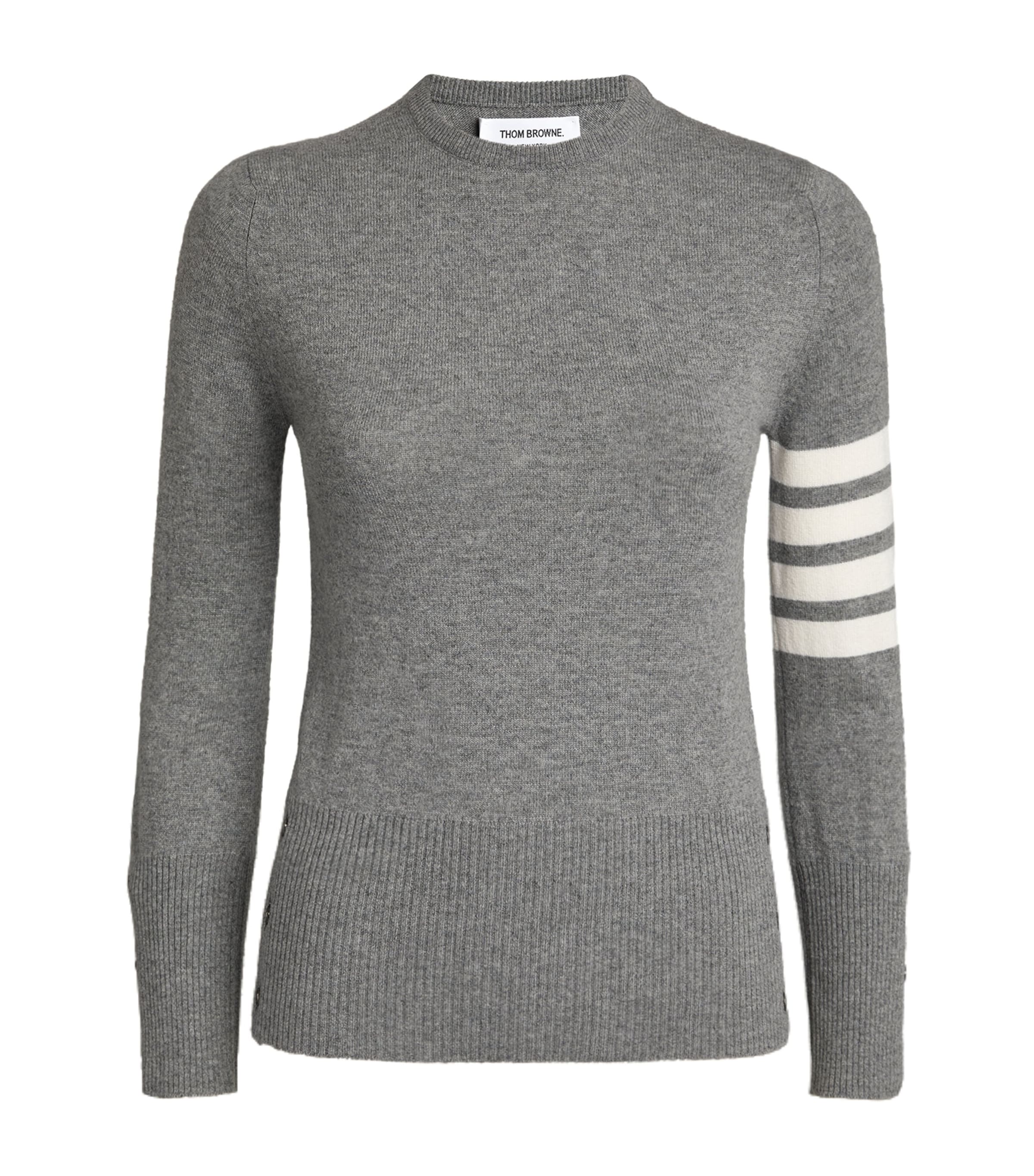 THOM BROWNE CASHMERE 4-BAR SWEATER 