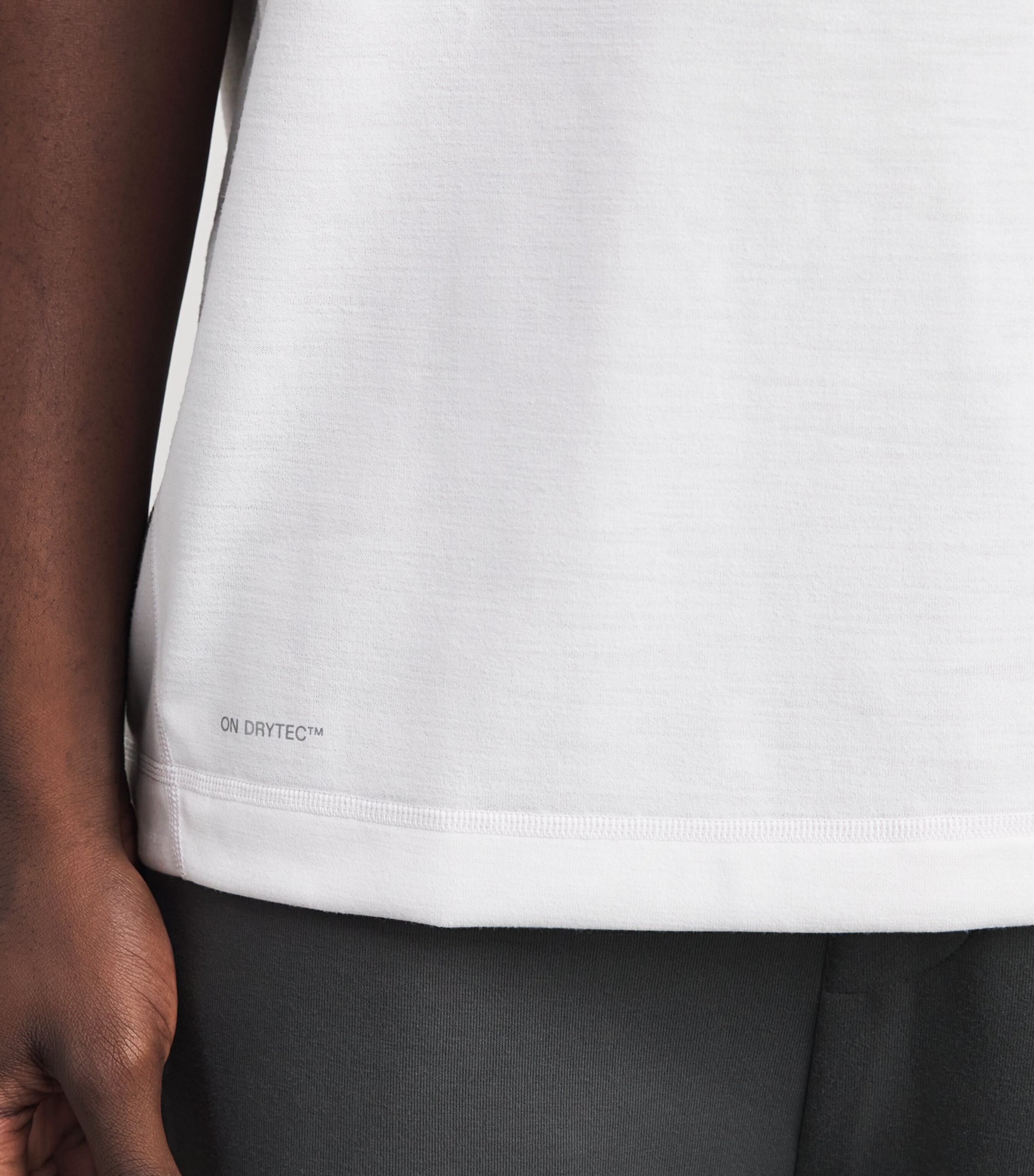 On Mens Train Graphic T-Shirt White Image 3