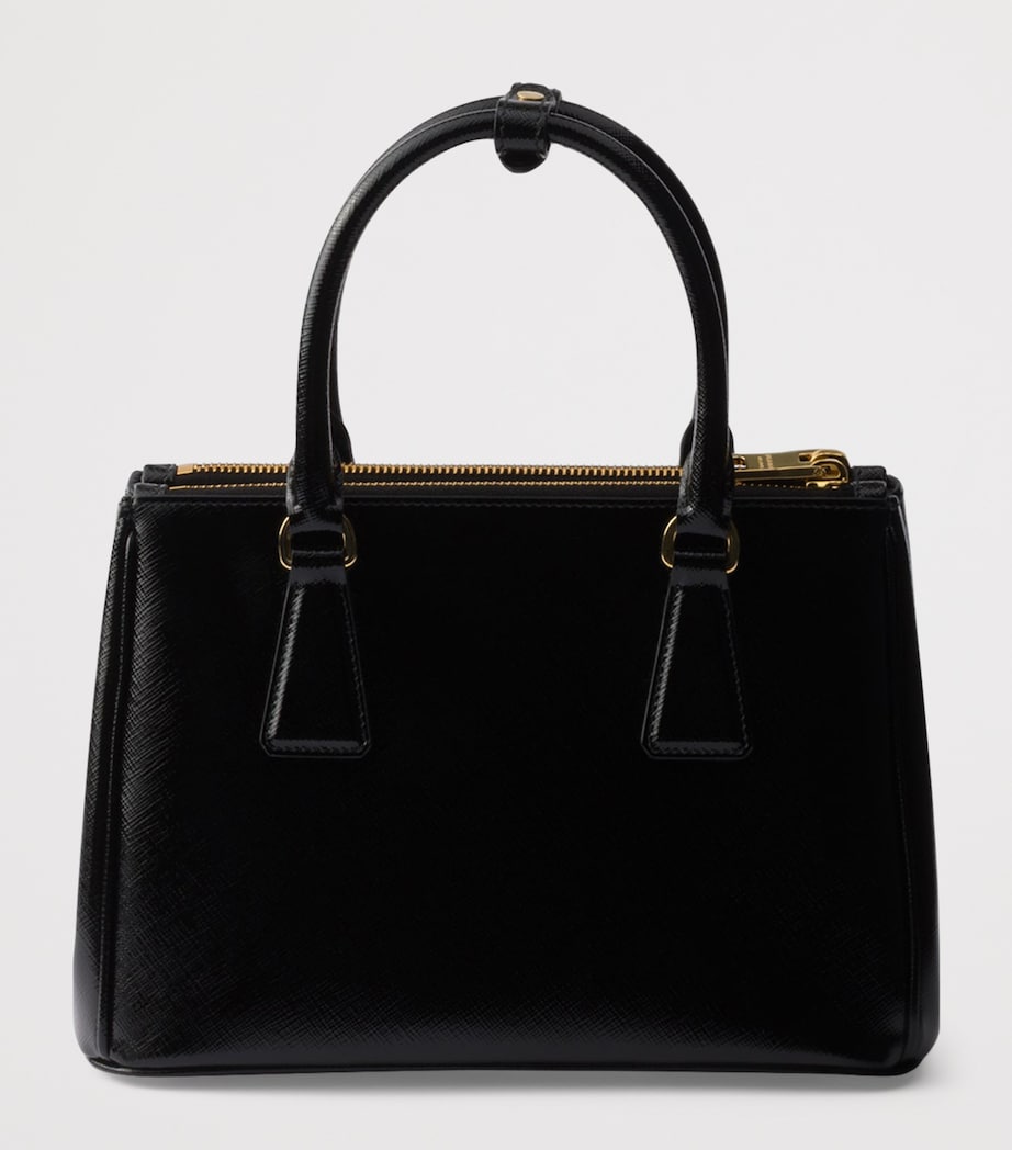Small Saffiano Leather Galleria Top-Handle Bag F0002 Image 3