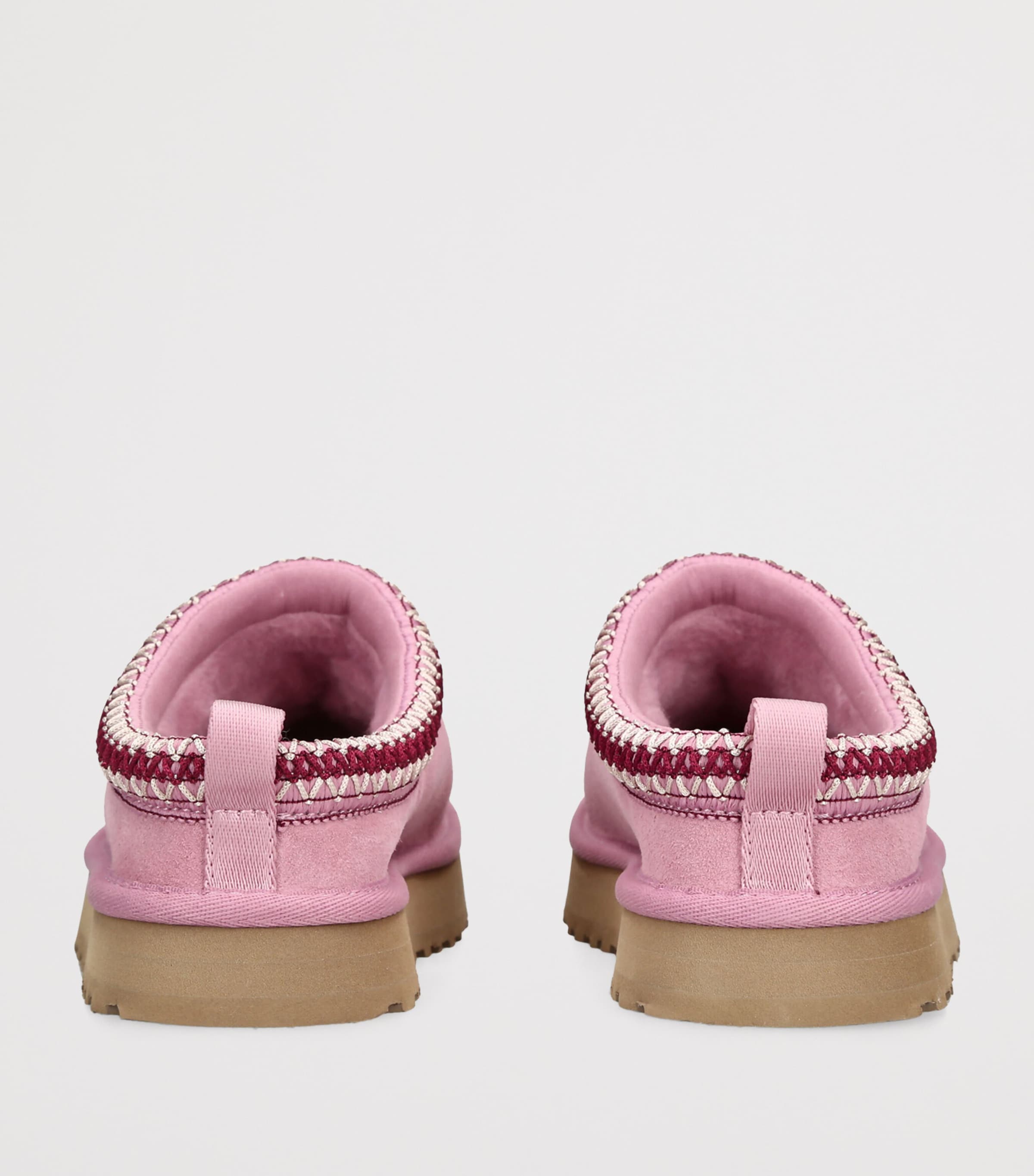 UGG Kids Suede Tazz Slippers Pink Image 4