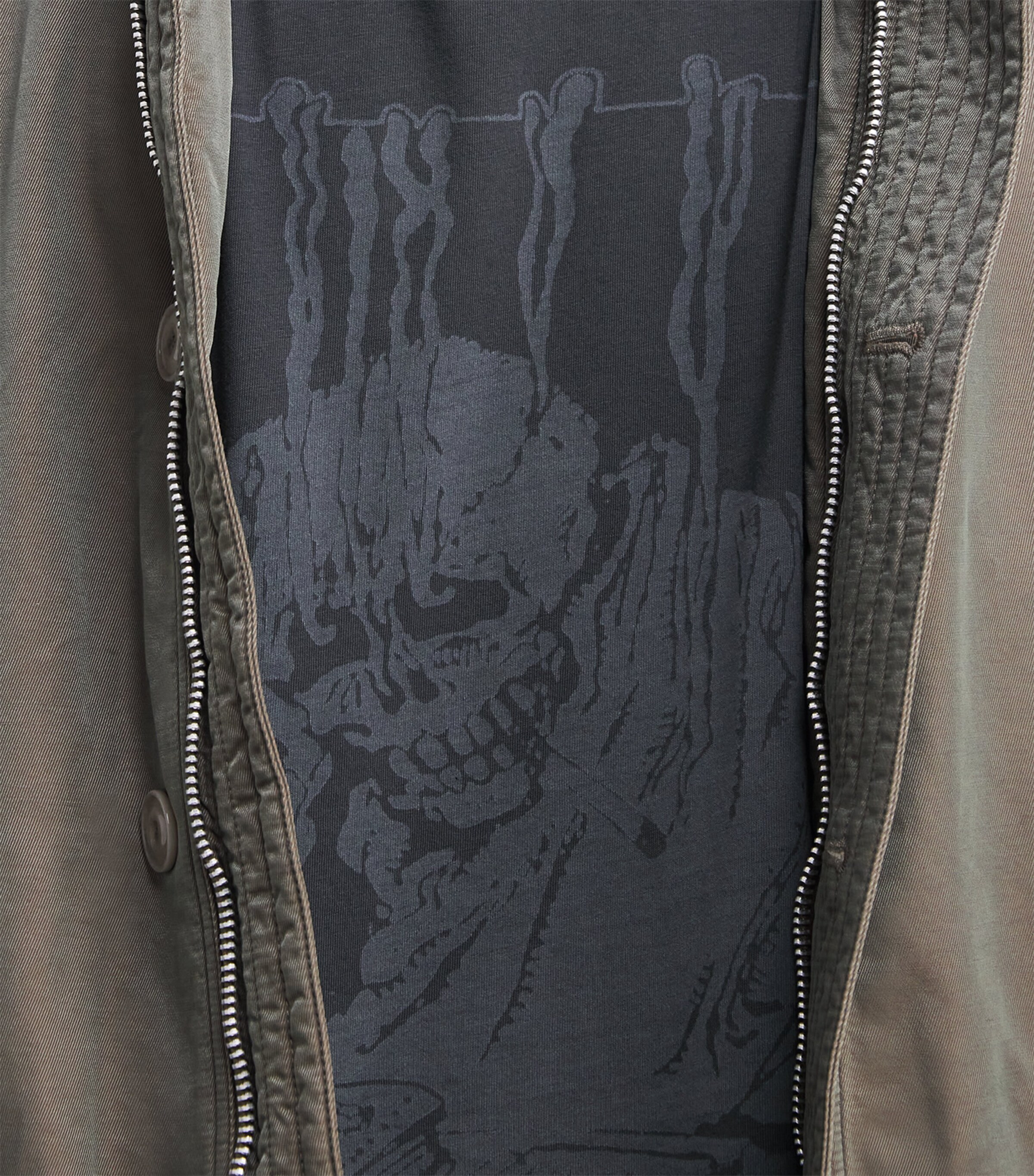 Our Legacy Mens Cotton Box Graphic T-Shirt Angry Fan Mail Print Image 5