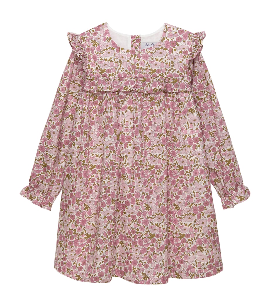 Cotton Ruffle Dress (2-5 Years) PINK POPPY & DAISY Image 1