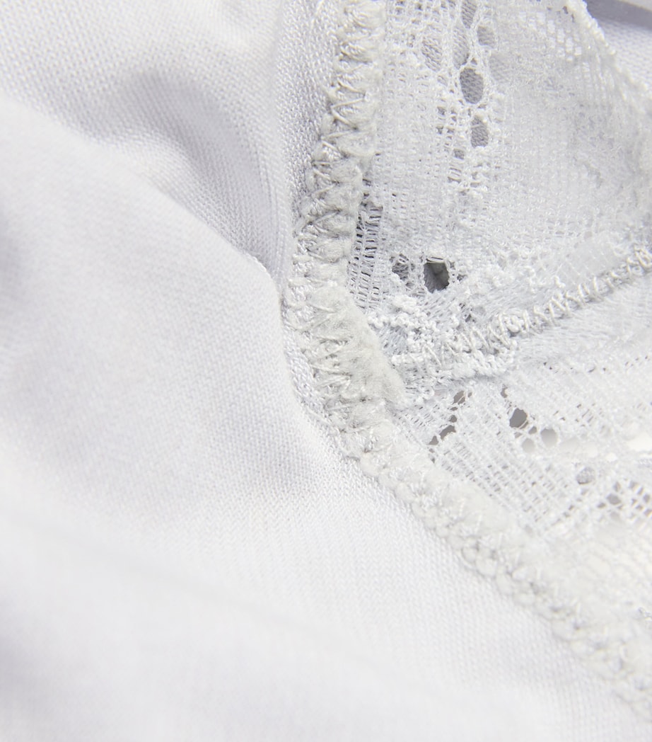 Sheer Modal Lace Camisole MIST Image 5