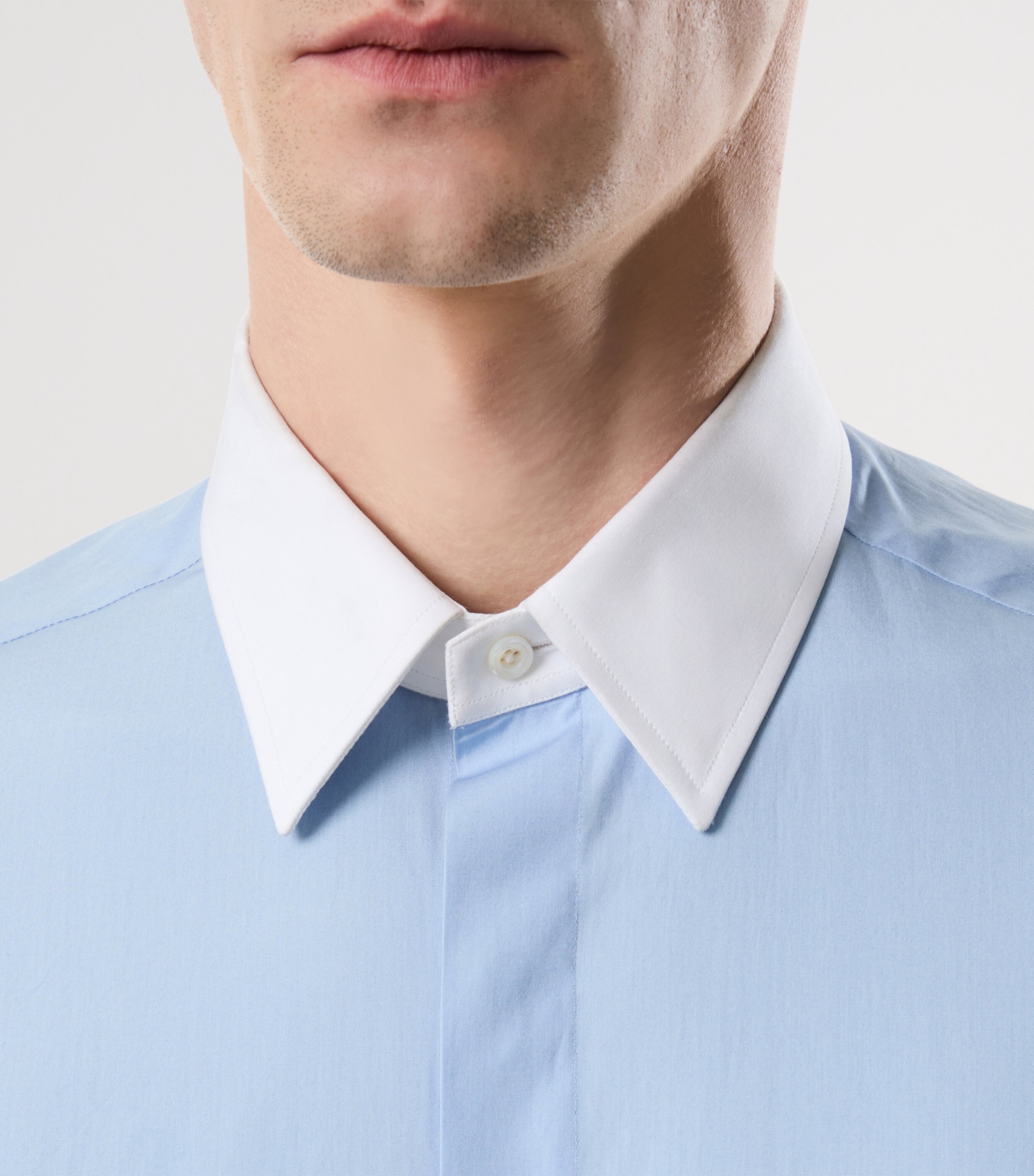 Cotton Contrast-Trim Shirt UCP Image 4