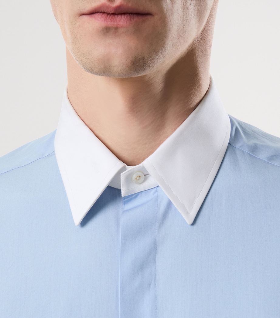 Cotton Contrast-Trim Shirt UCP Image 4
