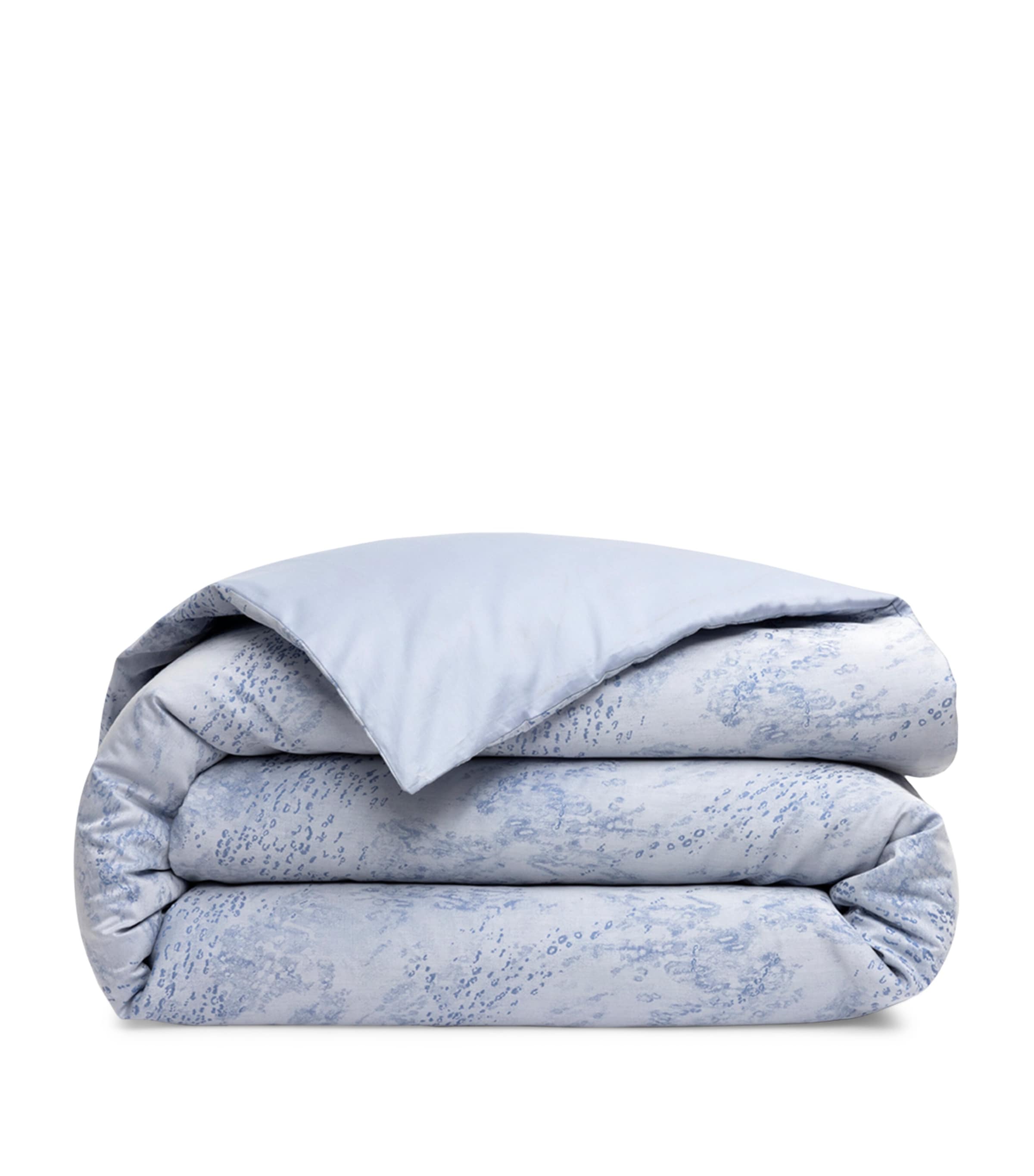Yves Delorme Ecumes Single Duvet Cover (140cm x 200cm) Blue Image 1