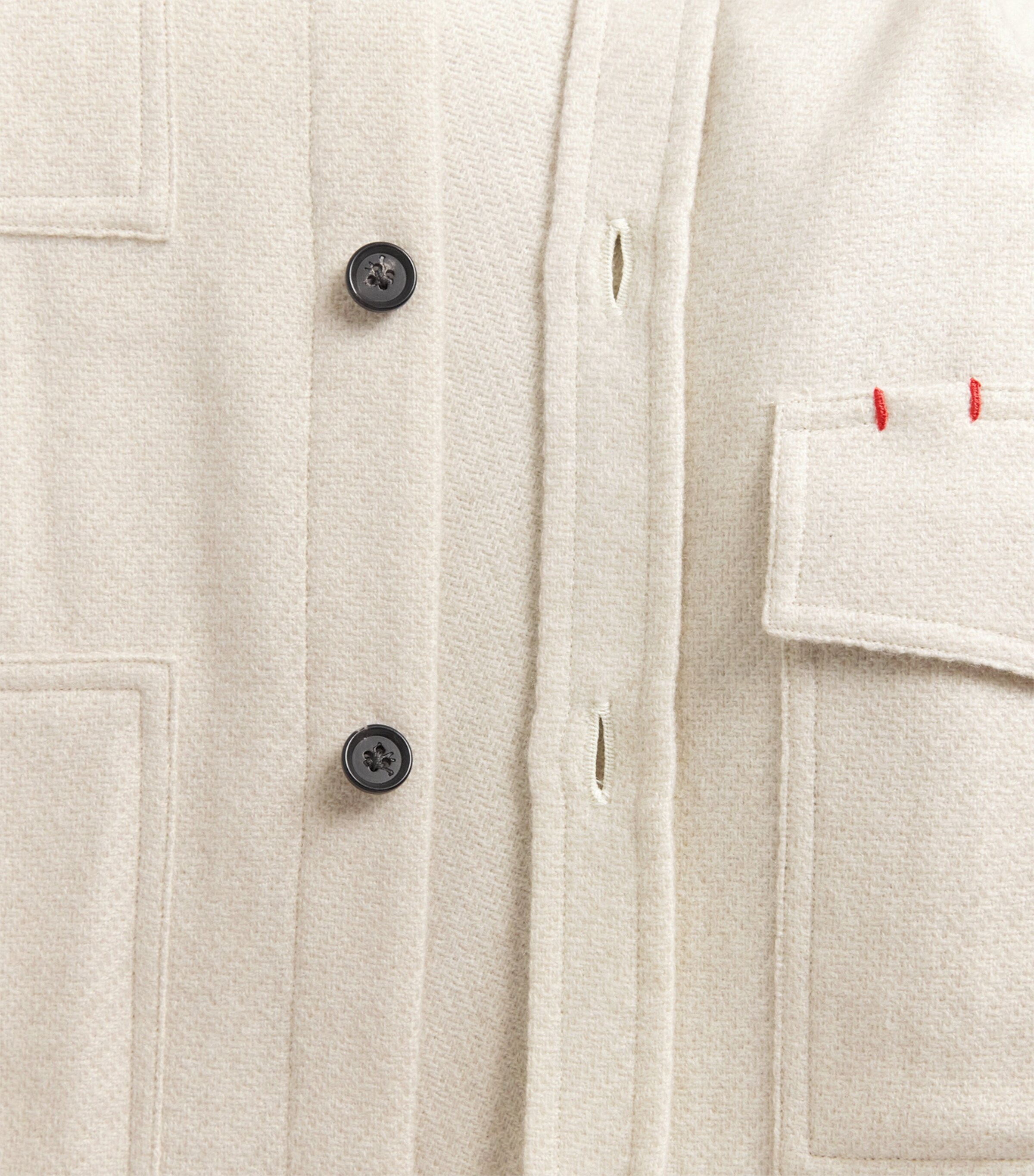 Isaia Mens Cashmere Overshirt Image 5