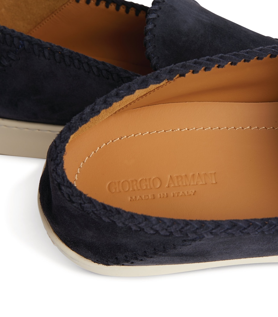 Suede Loafers A561 Image 4