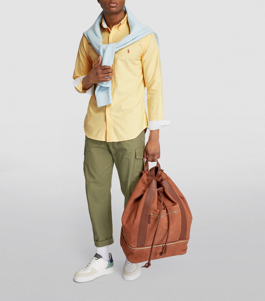 Cotton Oxford Shirt YELLOW Image 2