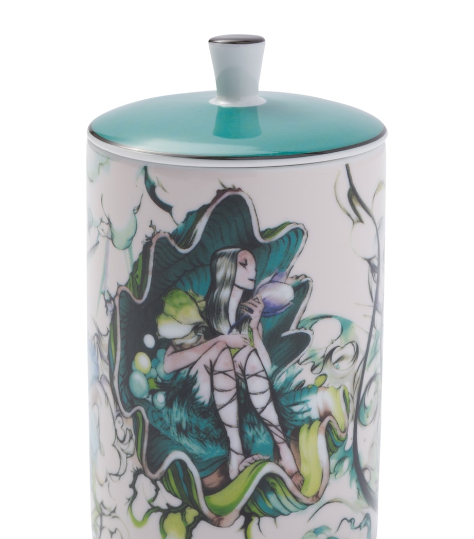 Porcelain Lavende Candle (250g) F0194 Image 4