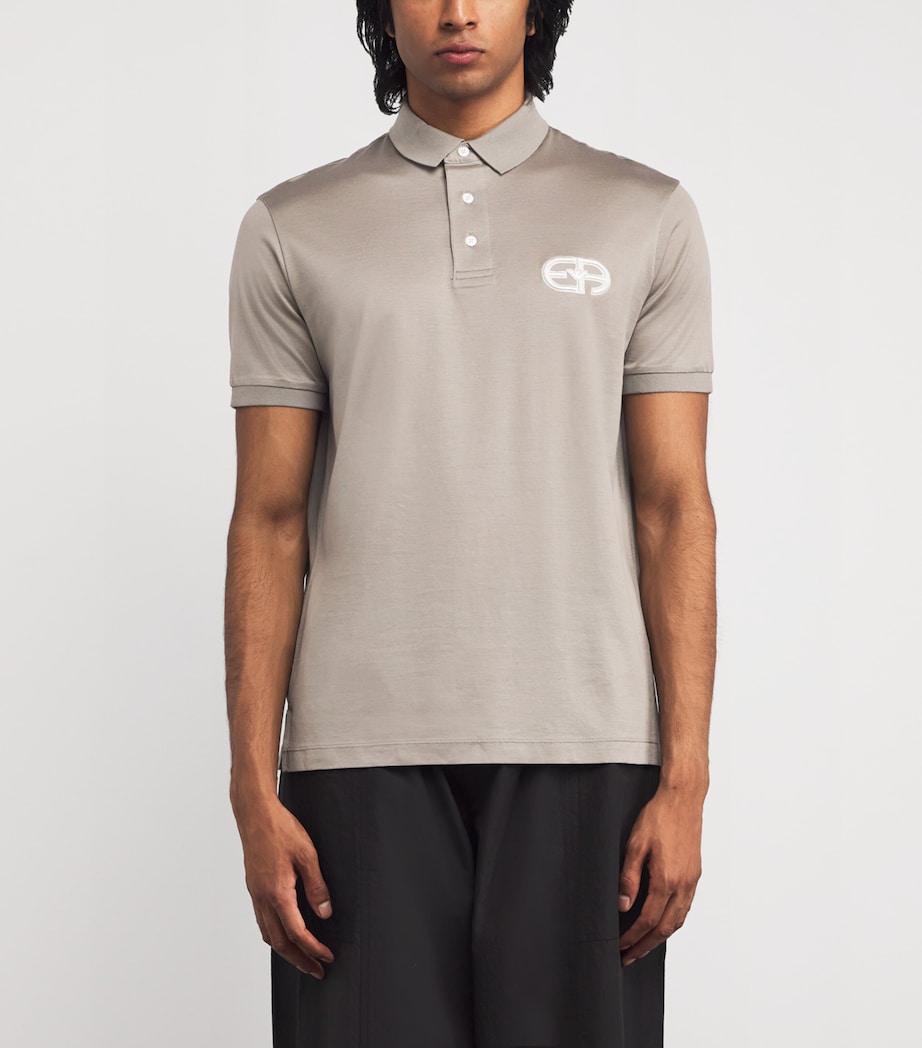 Embroidered-Logo Polo Shirt 643 Image 3