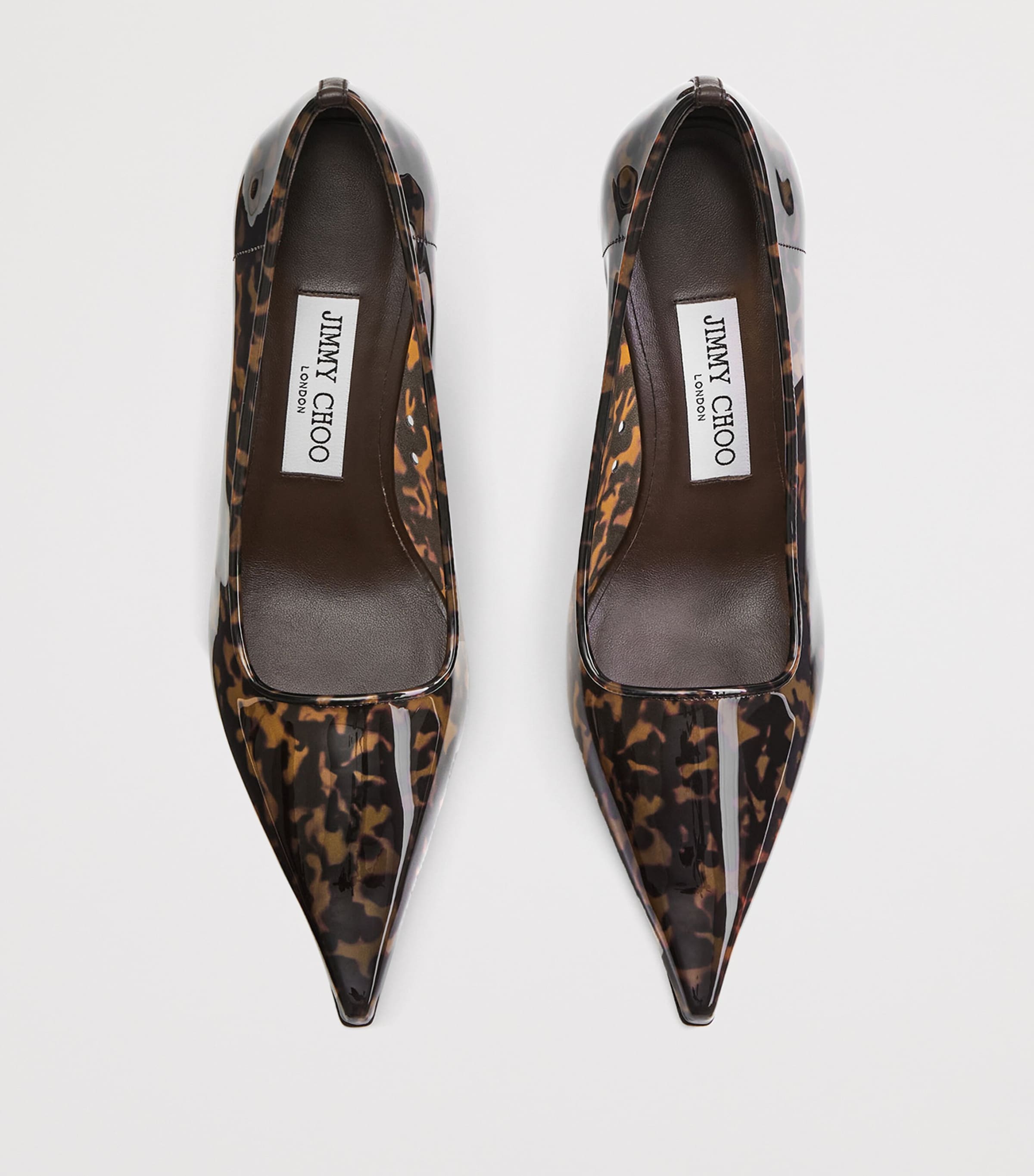 Jimmy Choo Ixia 95 Heeled Pumps Amber Mix Image 4