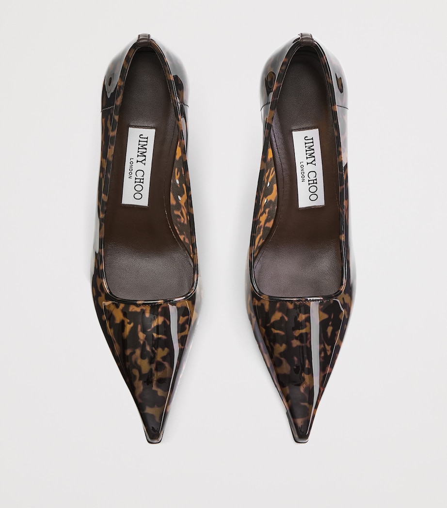 Jimmy Choo Ixia 95 Heeled Pumps Amber Mix Image 4