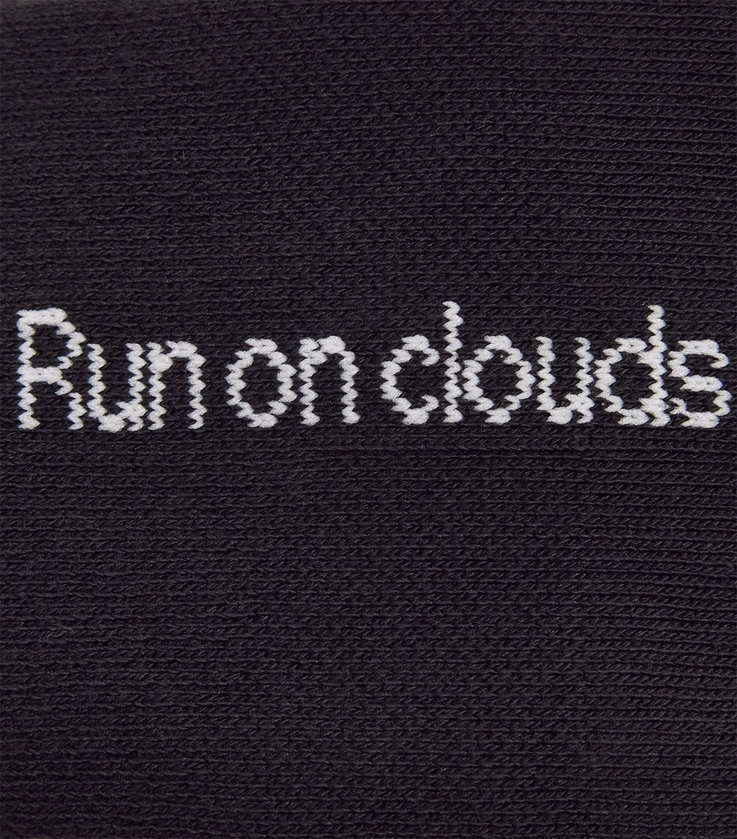 On Mens Logo Socks (Pack of 3) Black Image 2