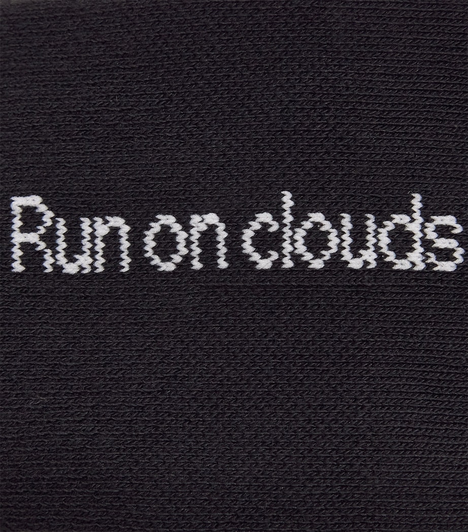 On Mens Logo Socks (Pack of 3) Black Image 2