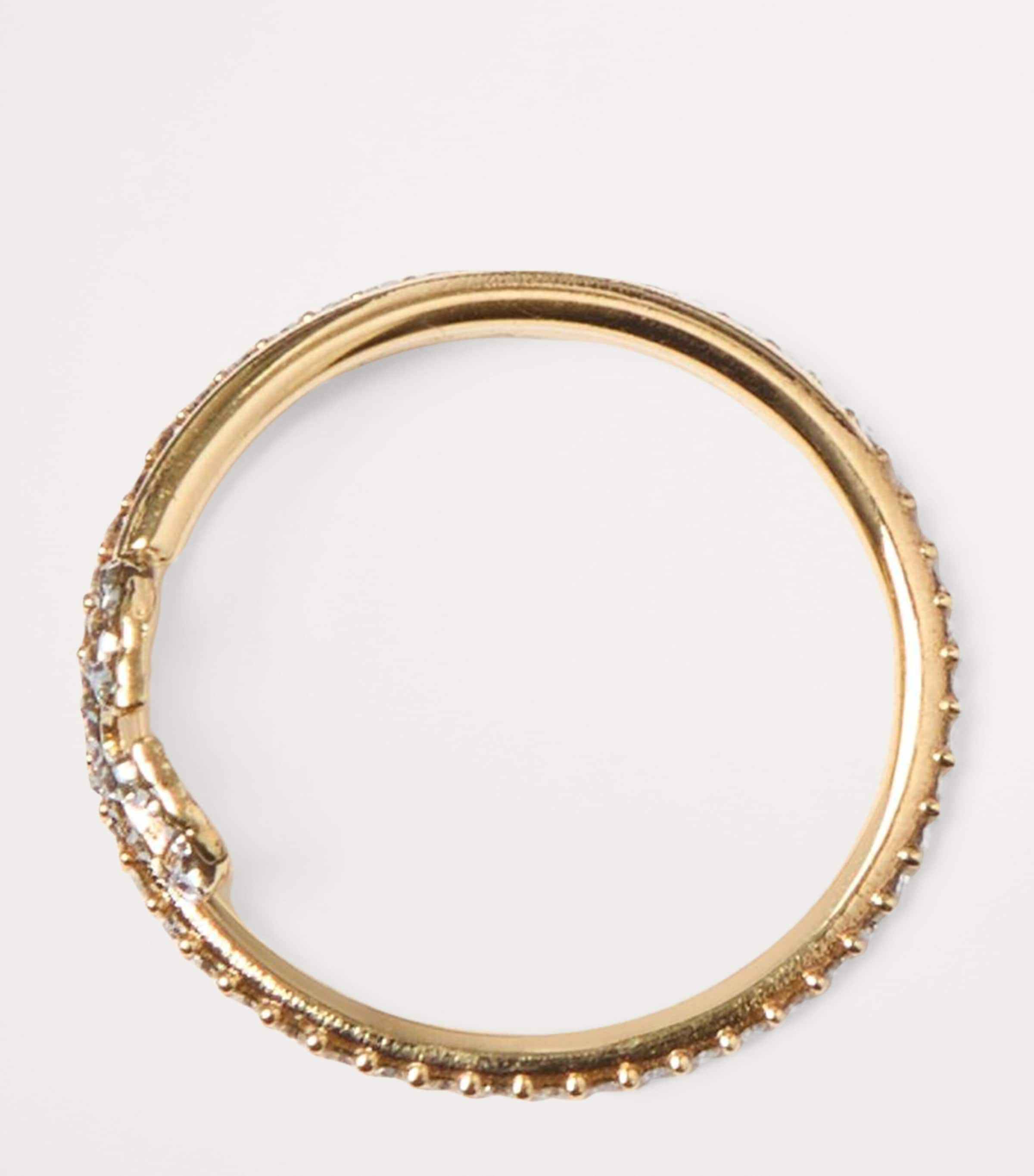 Embellished VLogo Signature Ring MH5 Image 3