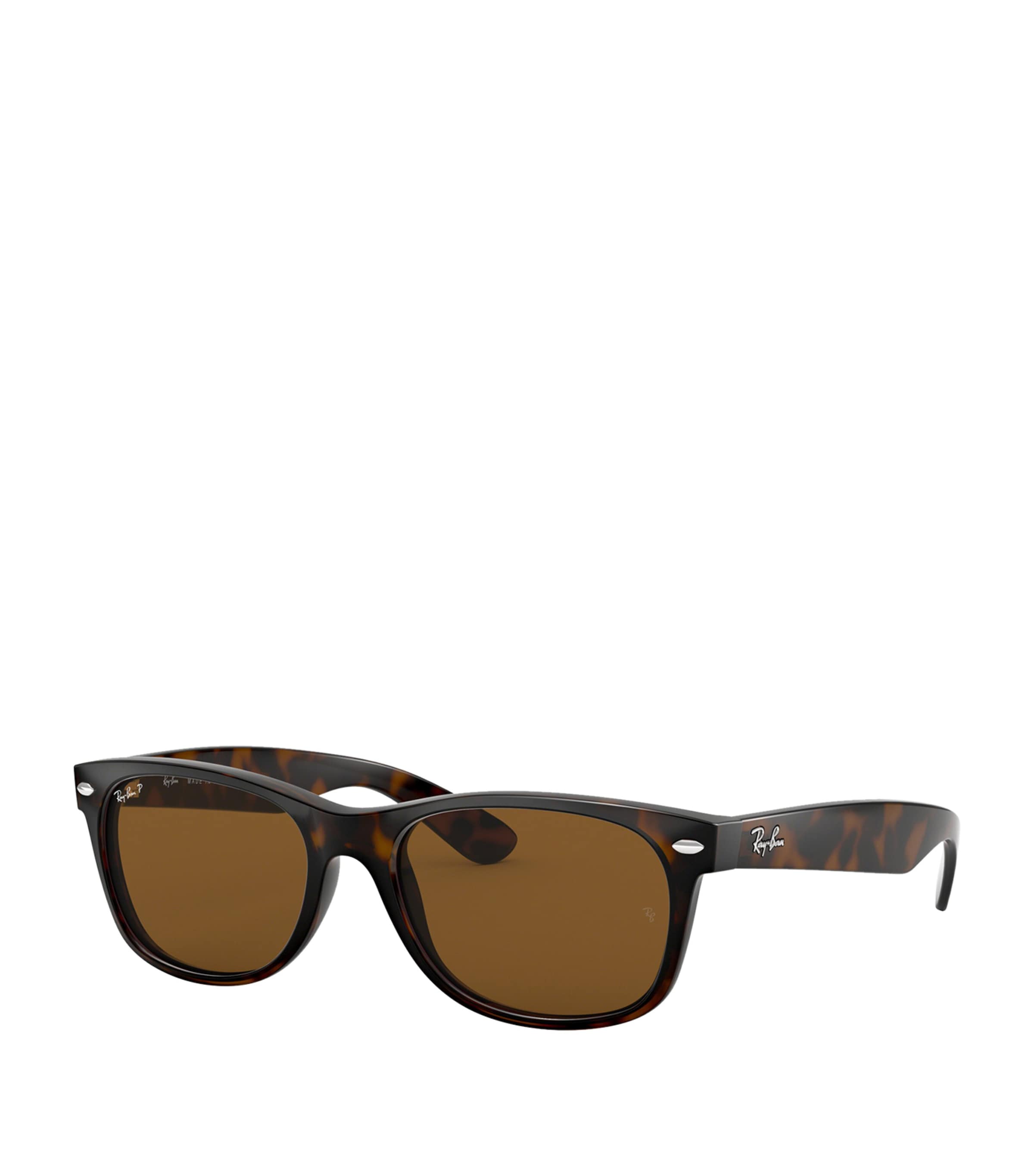 Ray-Ban Square Wayfarer Sunglasses Brown Image 3