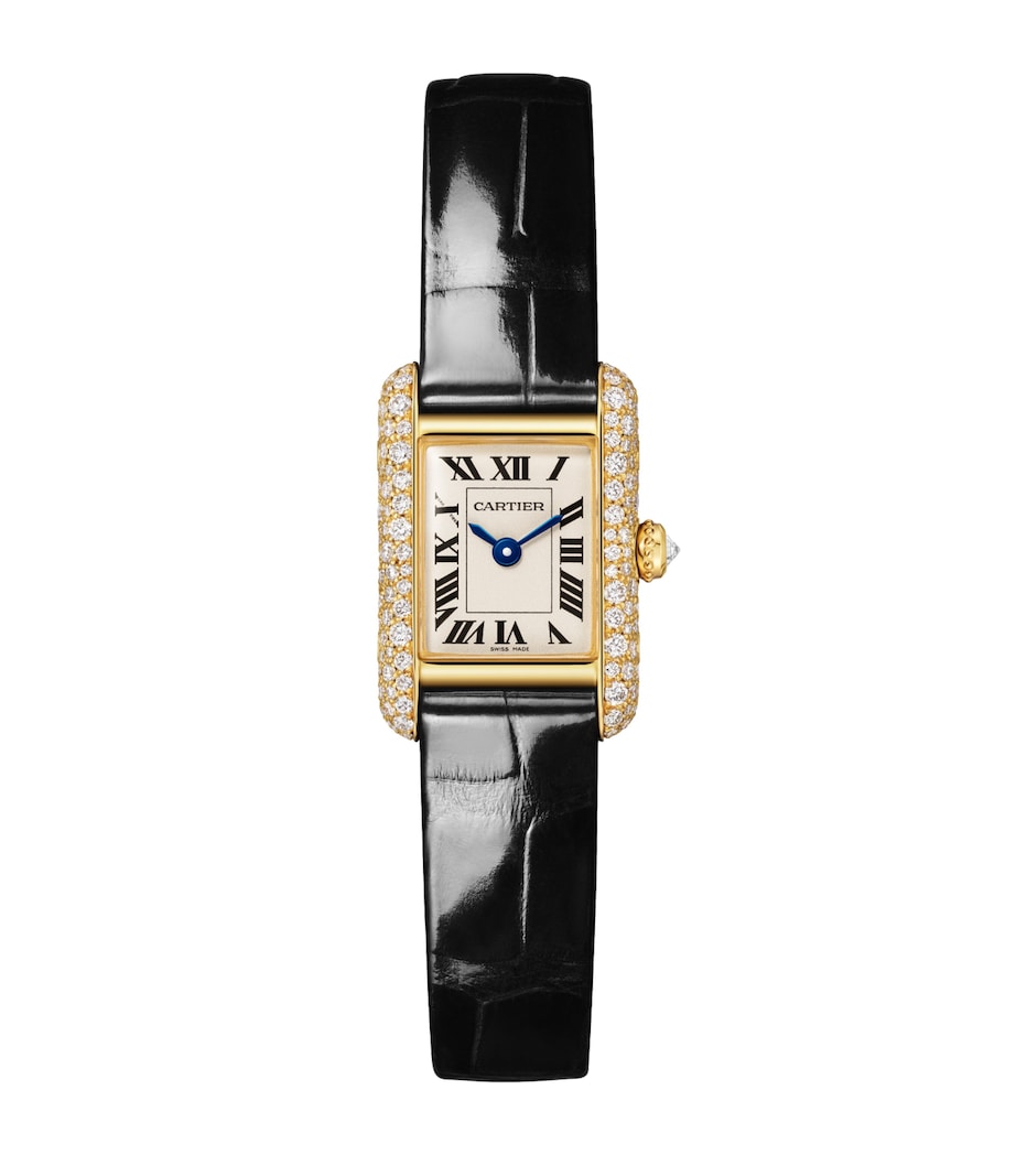 Cartier Yellow Gold and Diamond Tank Louis Watch 16.5mm Yellow Gold Image 1