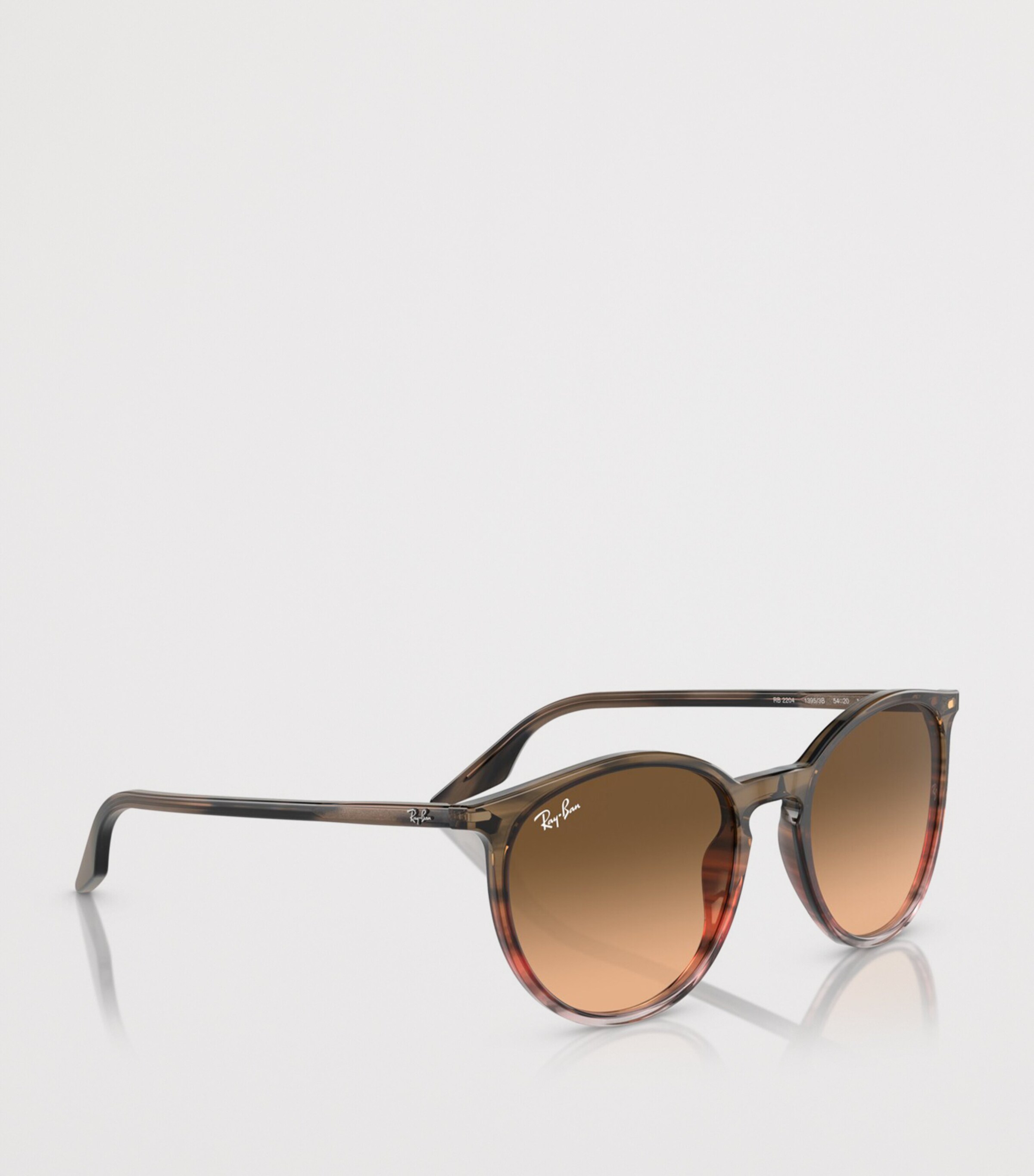 Ray-Ban Phantos Round Sunglasses Brown Image 6