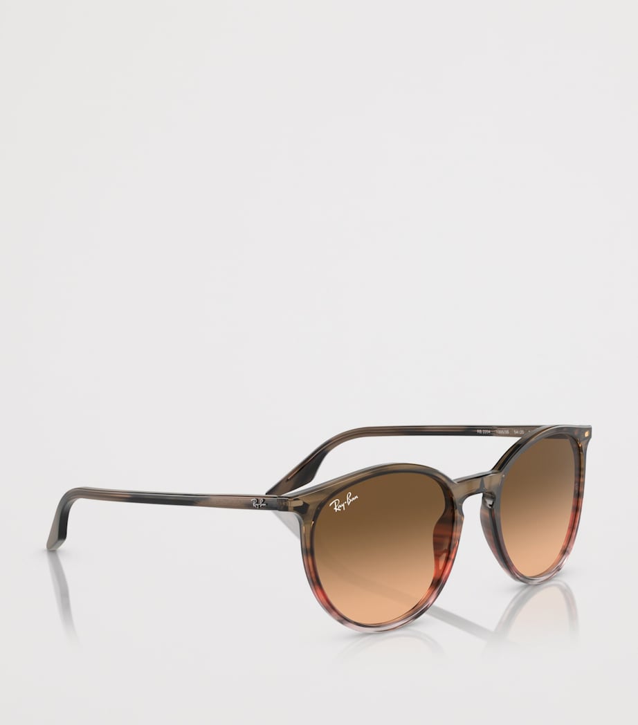 Ray-Ban Phantos Round Sunglasses Brown Image 6