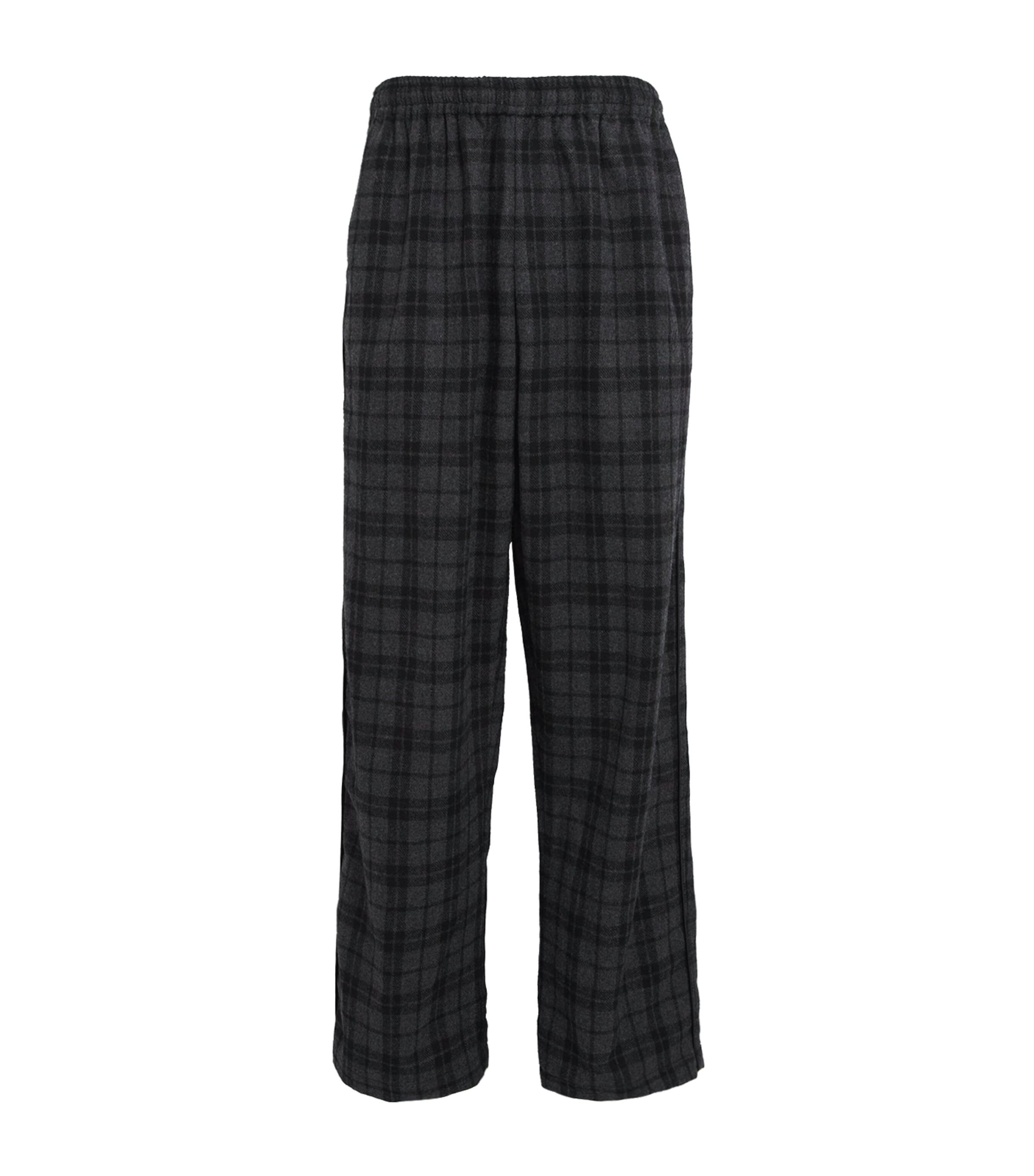 Wool-Blend Ruff Rider Trousers CHARCOAL Image 1