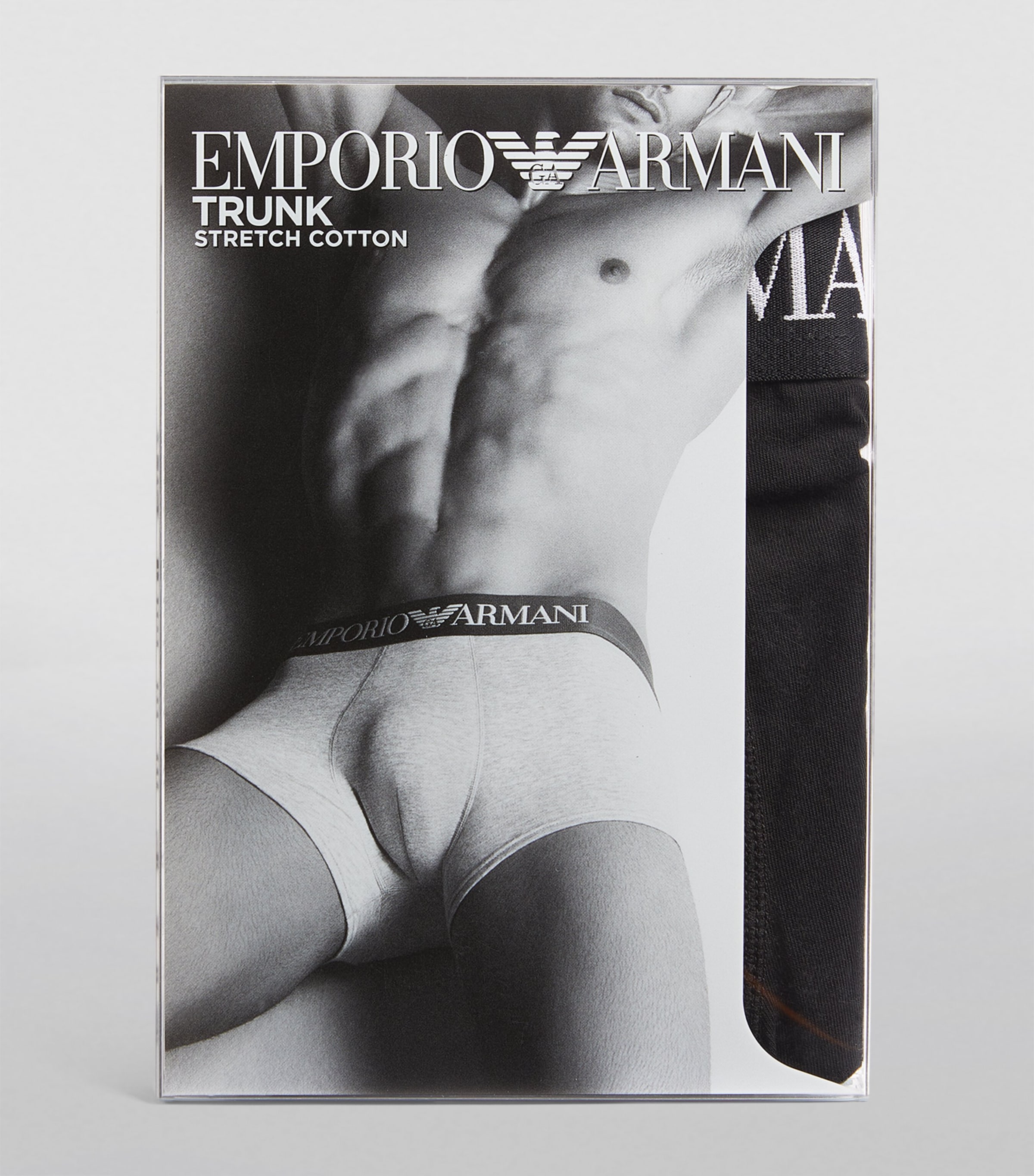 Logo Motif Trunks 00020 BLACK Image 4