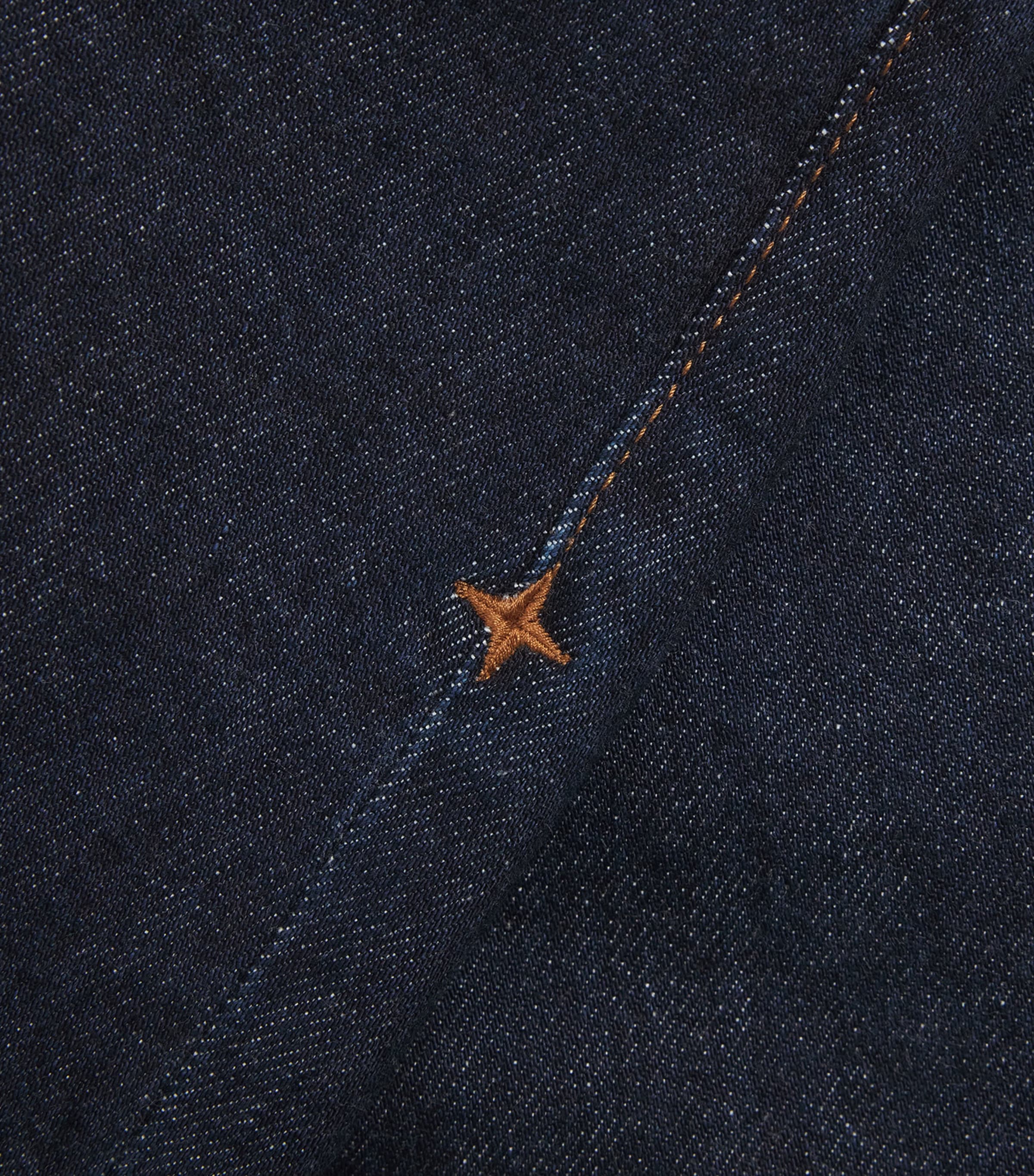 Stone Island Mens Stretch Denim-Rinsed Slim Jeans Image 6