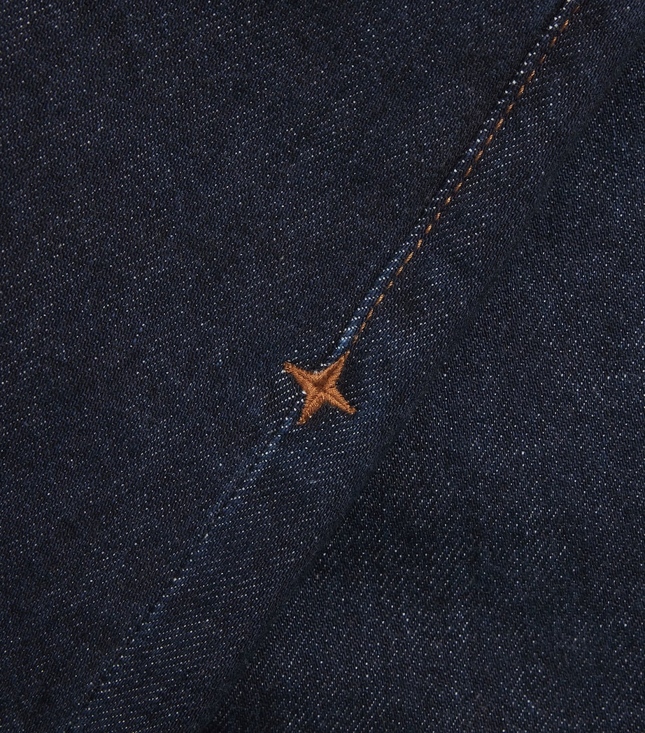 Stone Island Mens Stretch Denim-Rinsed Slim Jeans Image 6