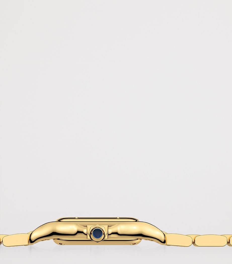 Small Yellow Gold Panthère de Cartier Watch 23mm SILVERED Image 7