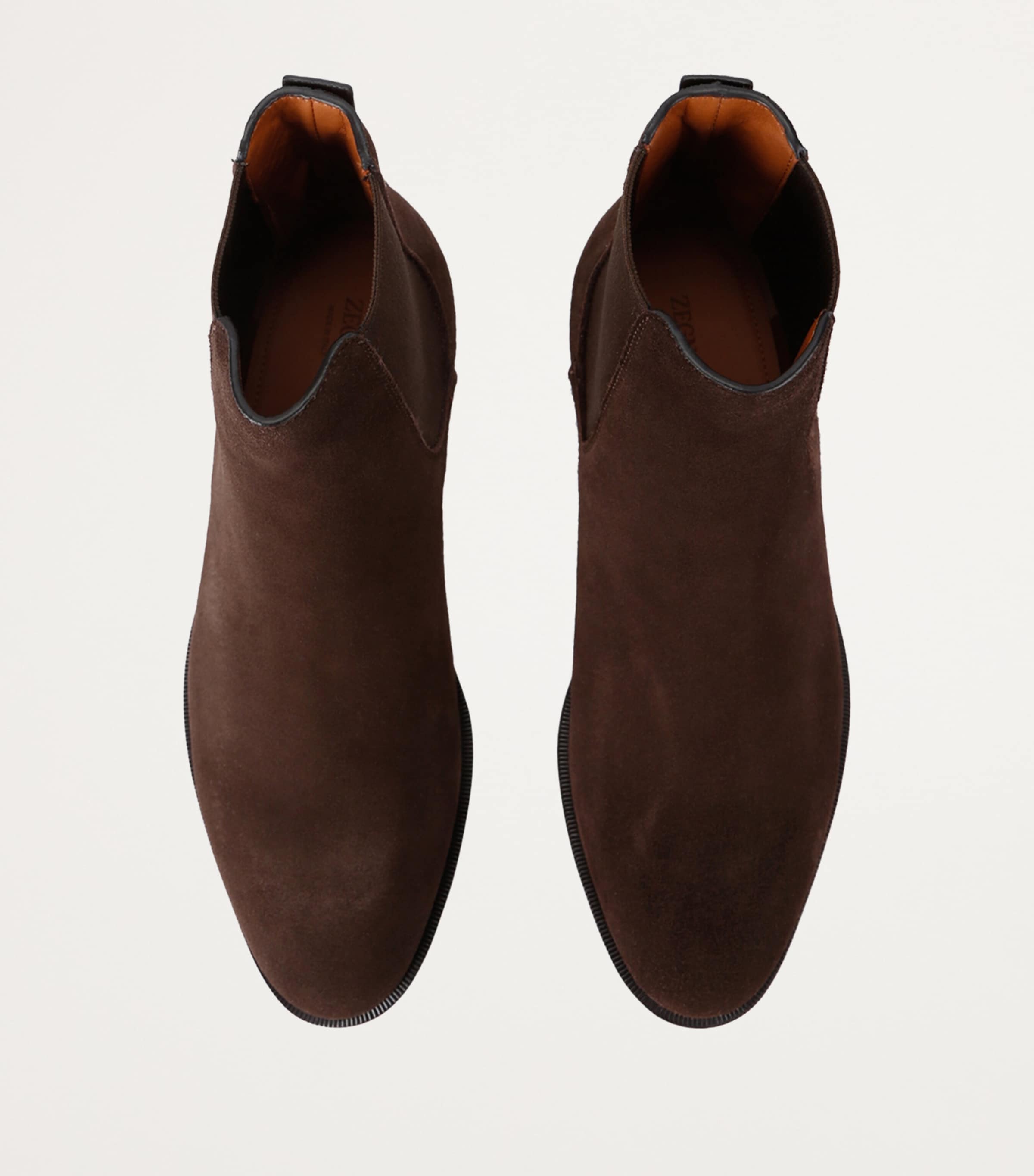 Suede Torino Chelsea Boots BROWN Image 4