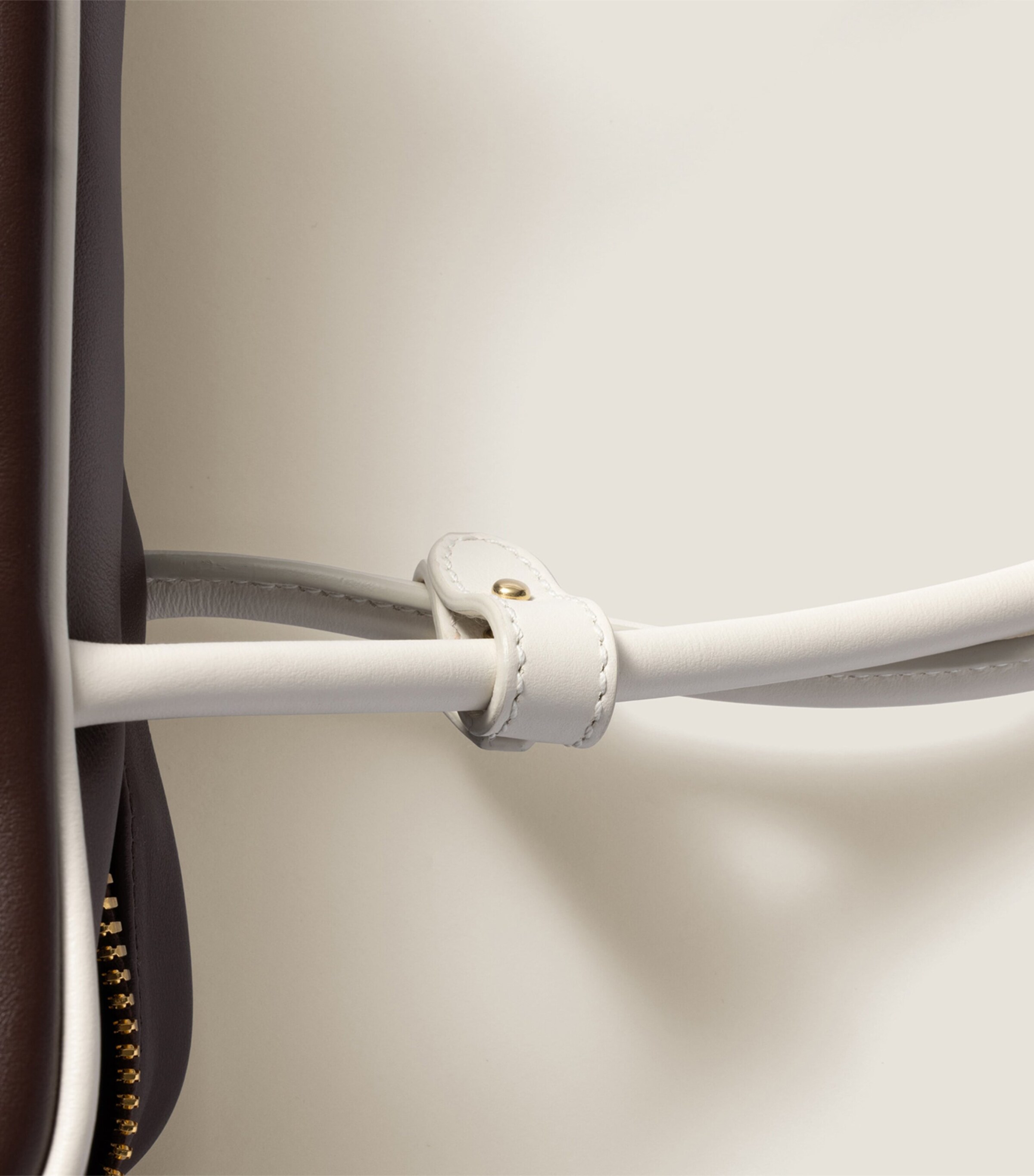 Leather Beau Top-Handle Bag F03XH Image 5