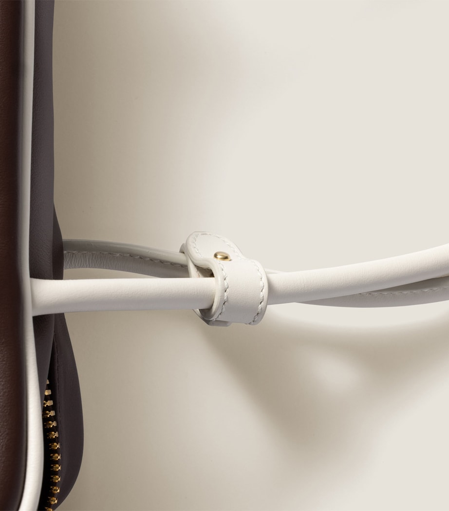 Leather Beau Top-Handle Bag F03XH Image 5