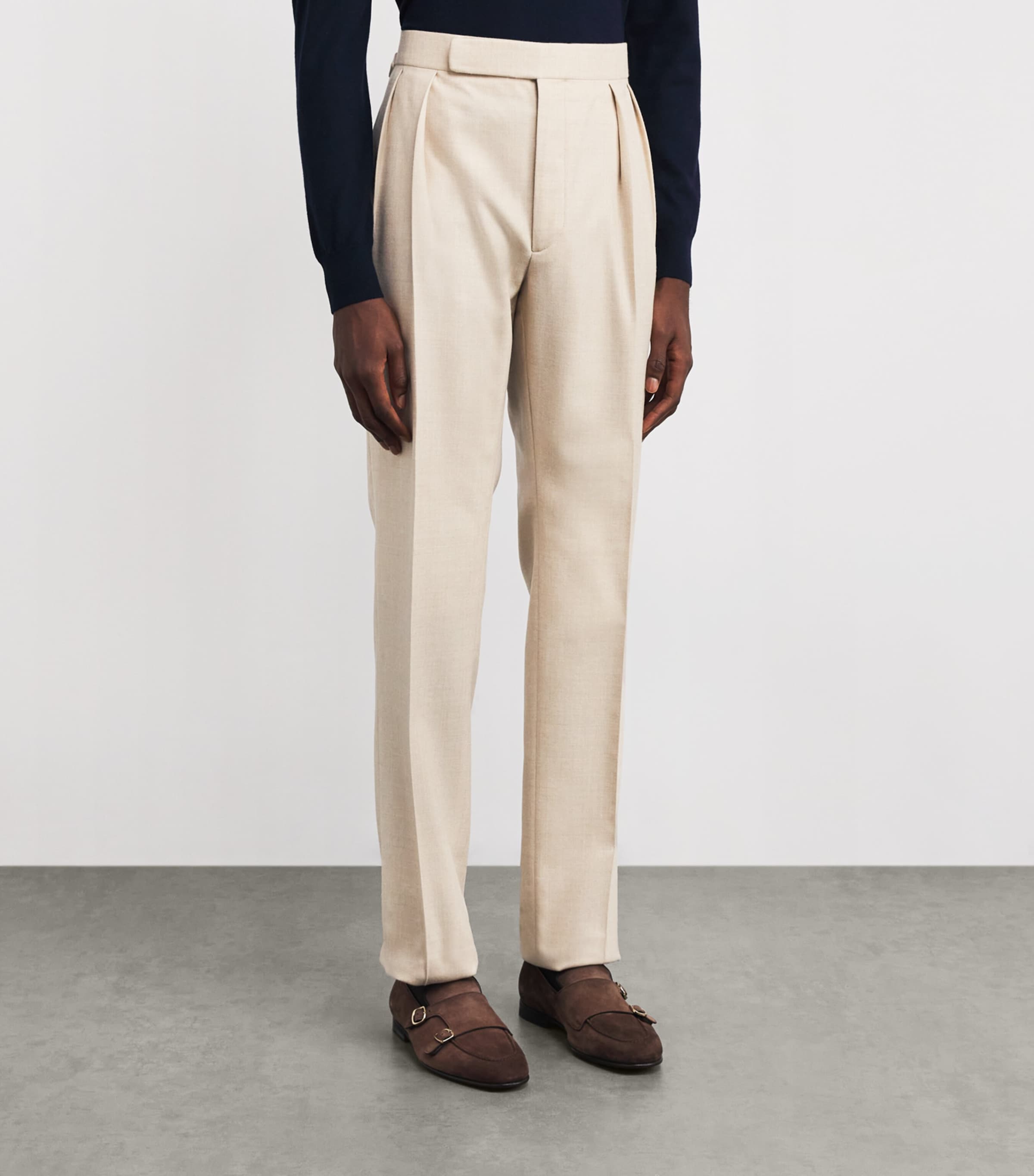 Wool Tailored Trousers SUMMER SAN Image 3
