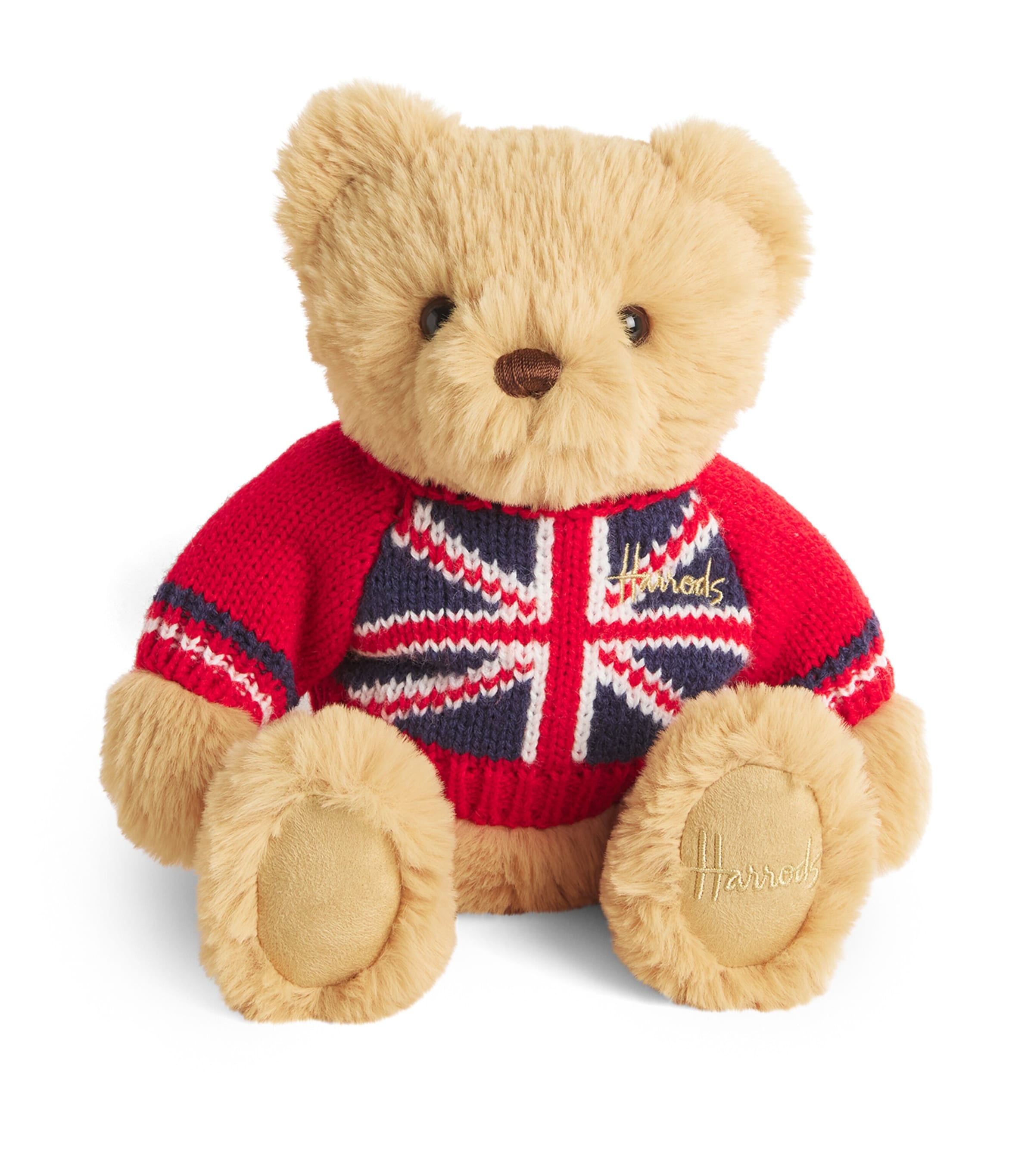 Harrods Medium Union Jack Bear (18cm) | Designers | Harrods | Toys | Bears & Soft Toys