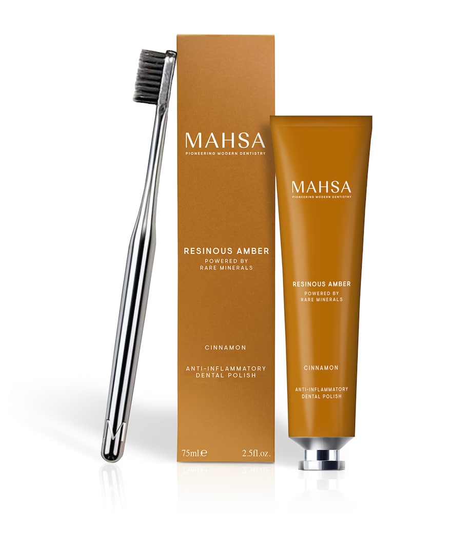 Masha Resinous Amber Anti-Inflammatory Dental Polish (75ml) Image 1
