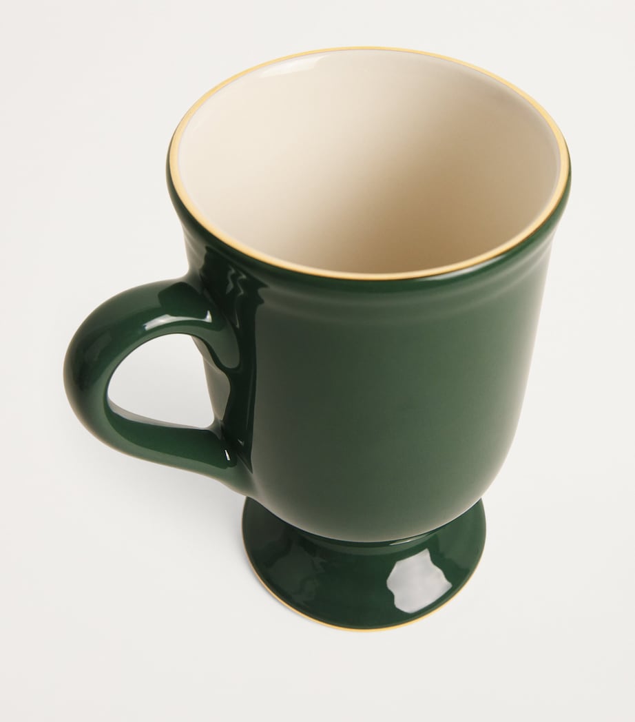 Harrods Pedestal Mug Green Image 2