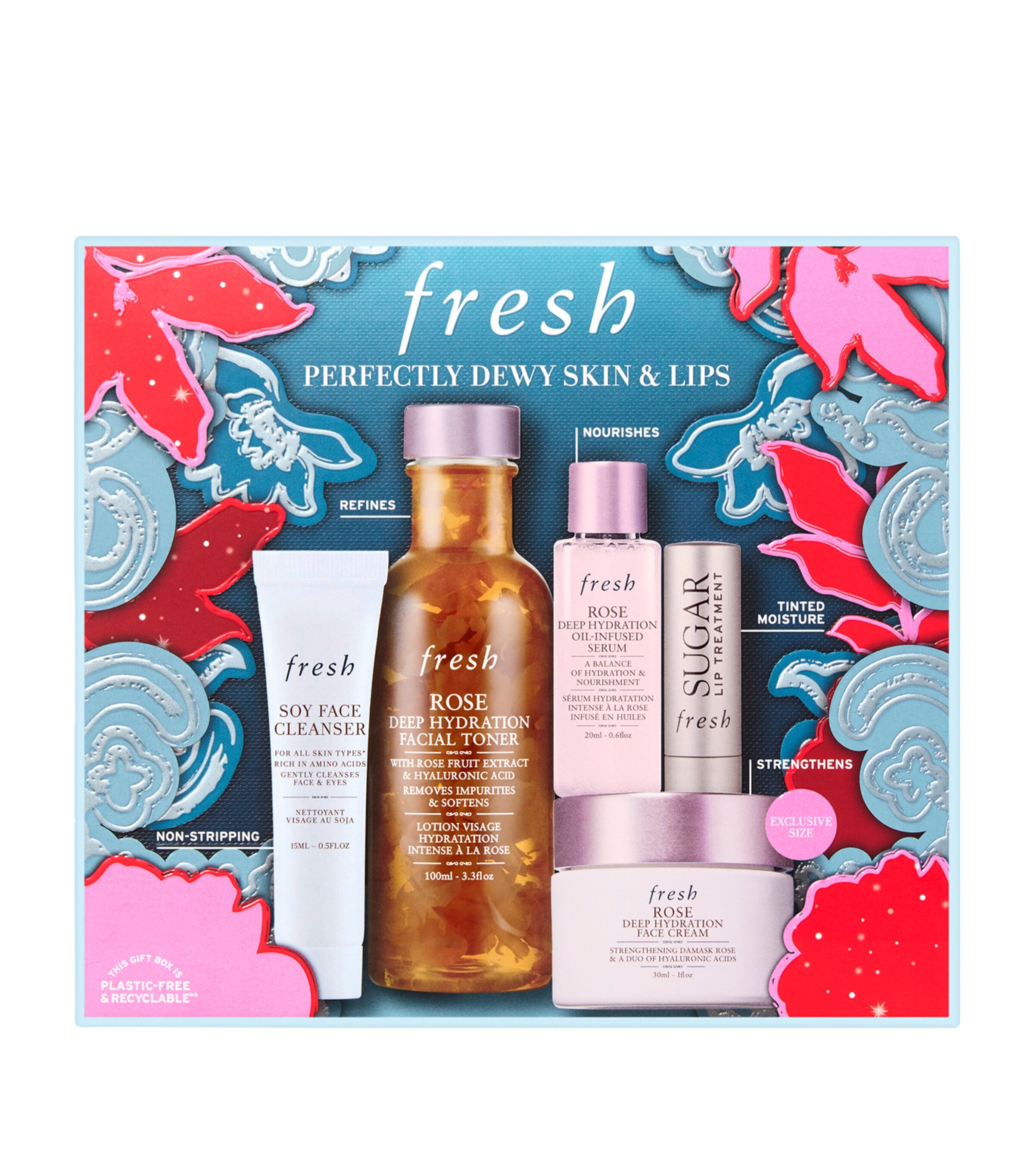 Fresh Perfectly Dewy Skin & Lips Gift Set (Worth £78) Image 2