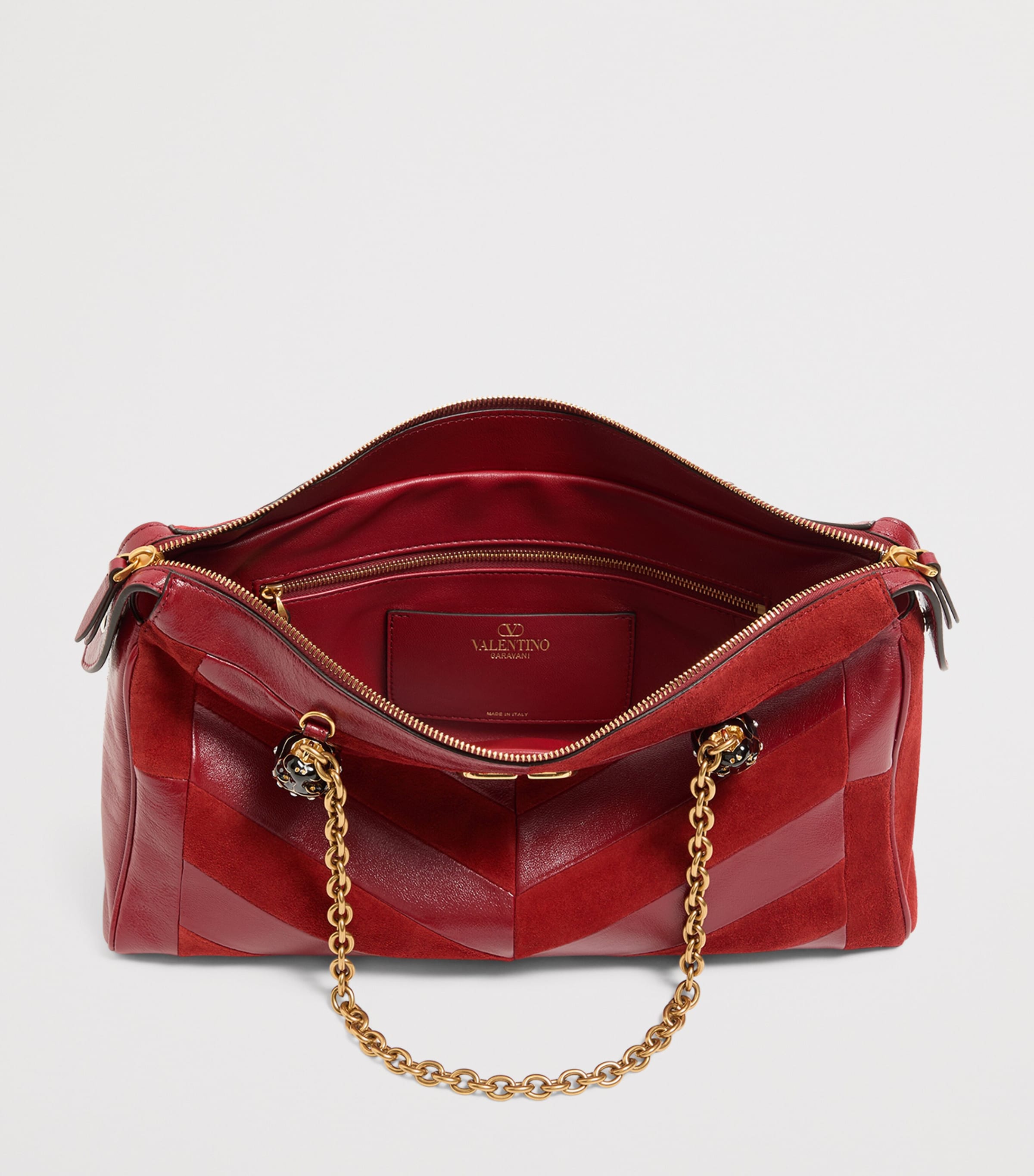 Valentino Garavani Medium Lambskin Panthea Tote Bag Aqs Image 5
