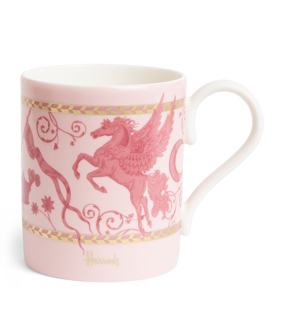 Bone China Menagerie Mug PINK Image 1