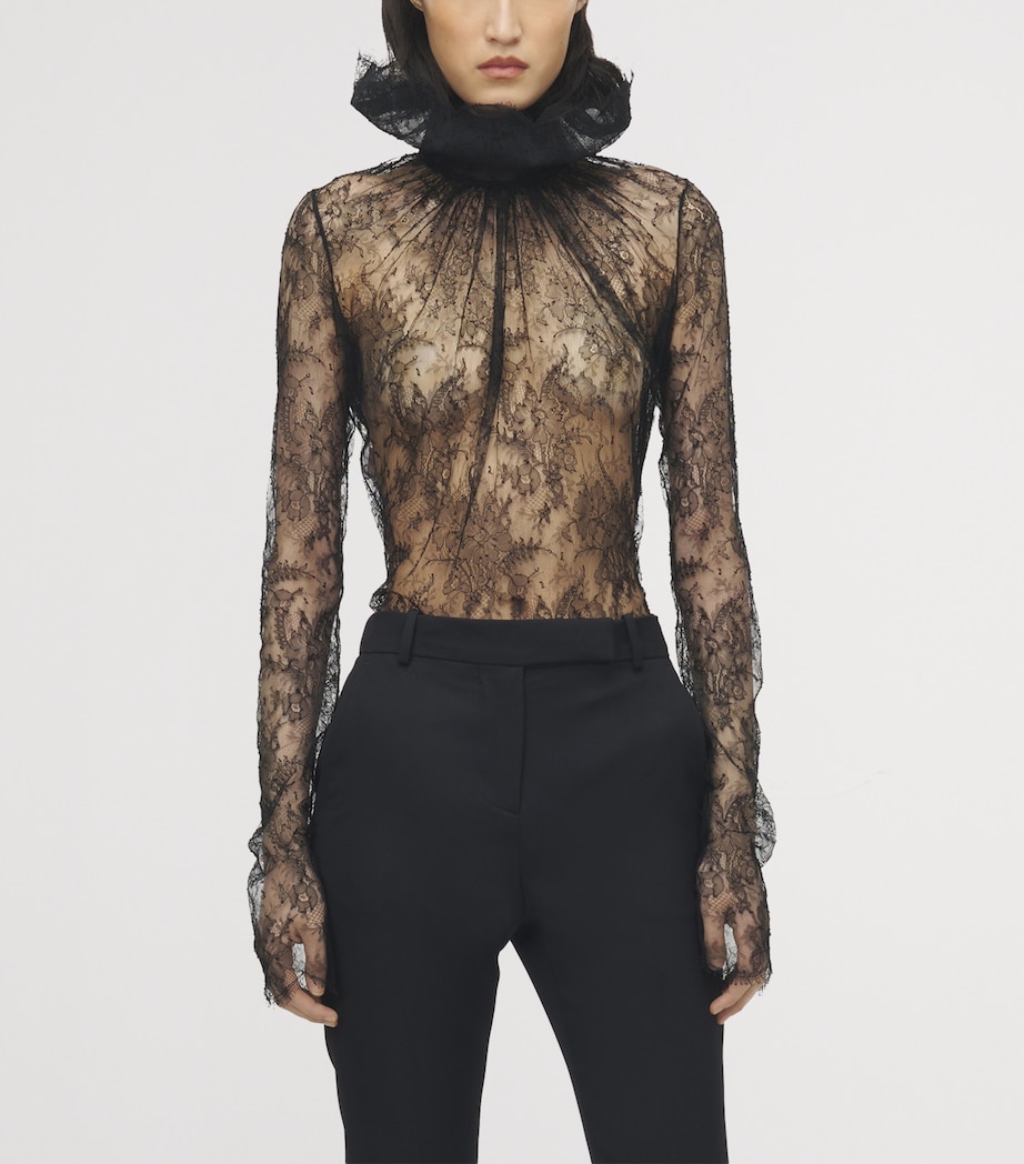 Lace Long-Sleeve Top 1000 Image 5