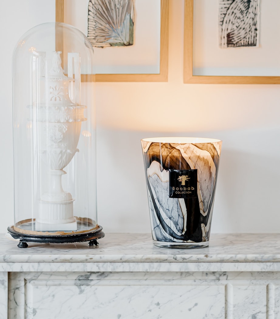 Baobab Collection Stones Marble Maxi Candle (6kg) Grey Image 3