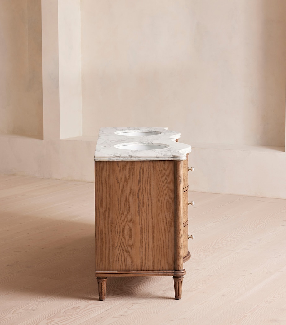 Soho Home Valerie Double Vanity Arabescato Image 3